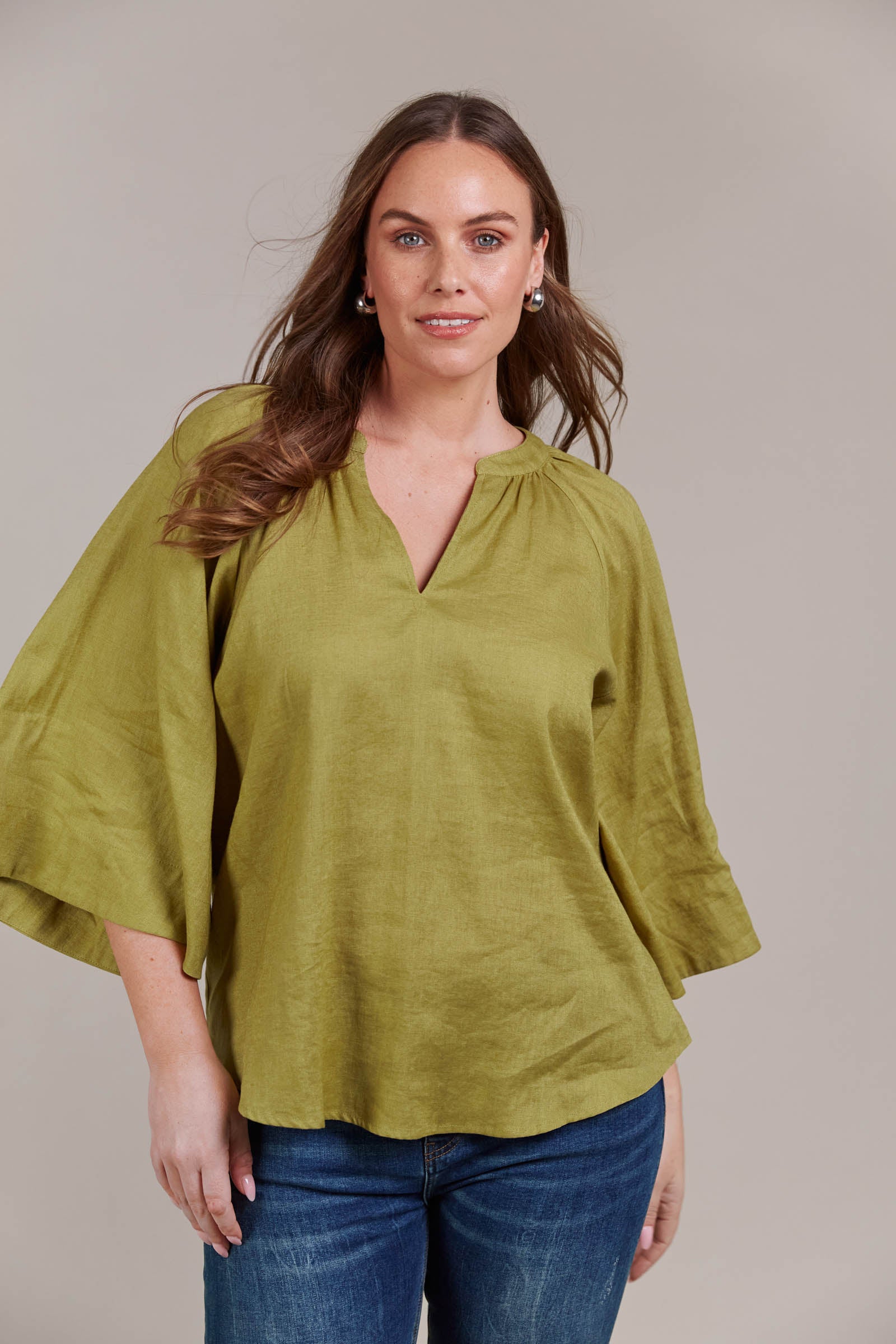 Laax Blouse - Chartreuse