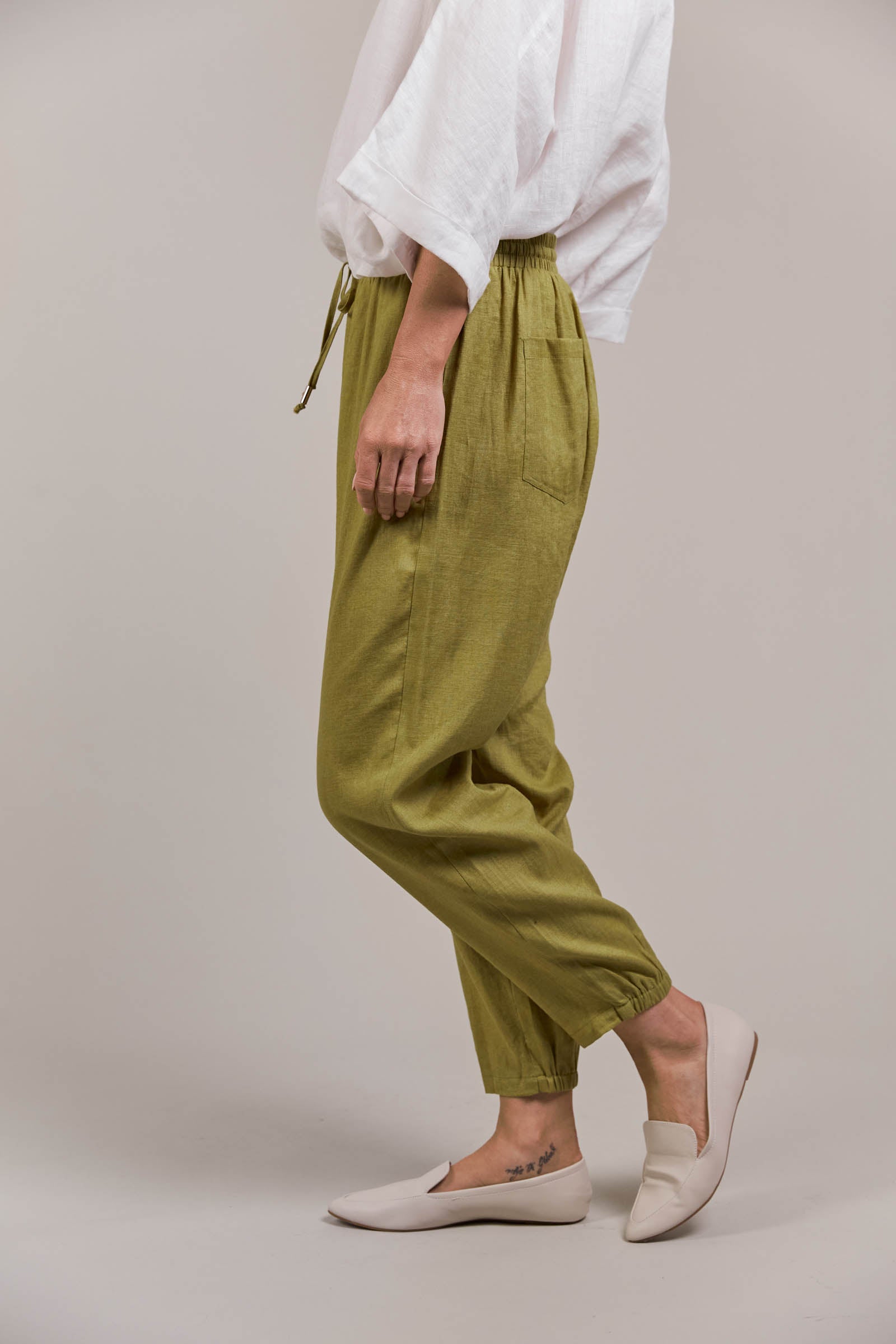 Laax Relaxed Pant - Chartreuse