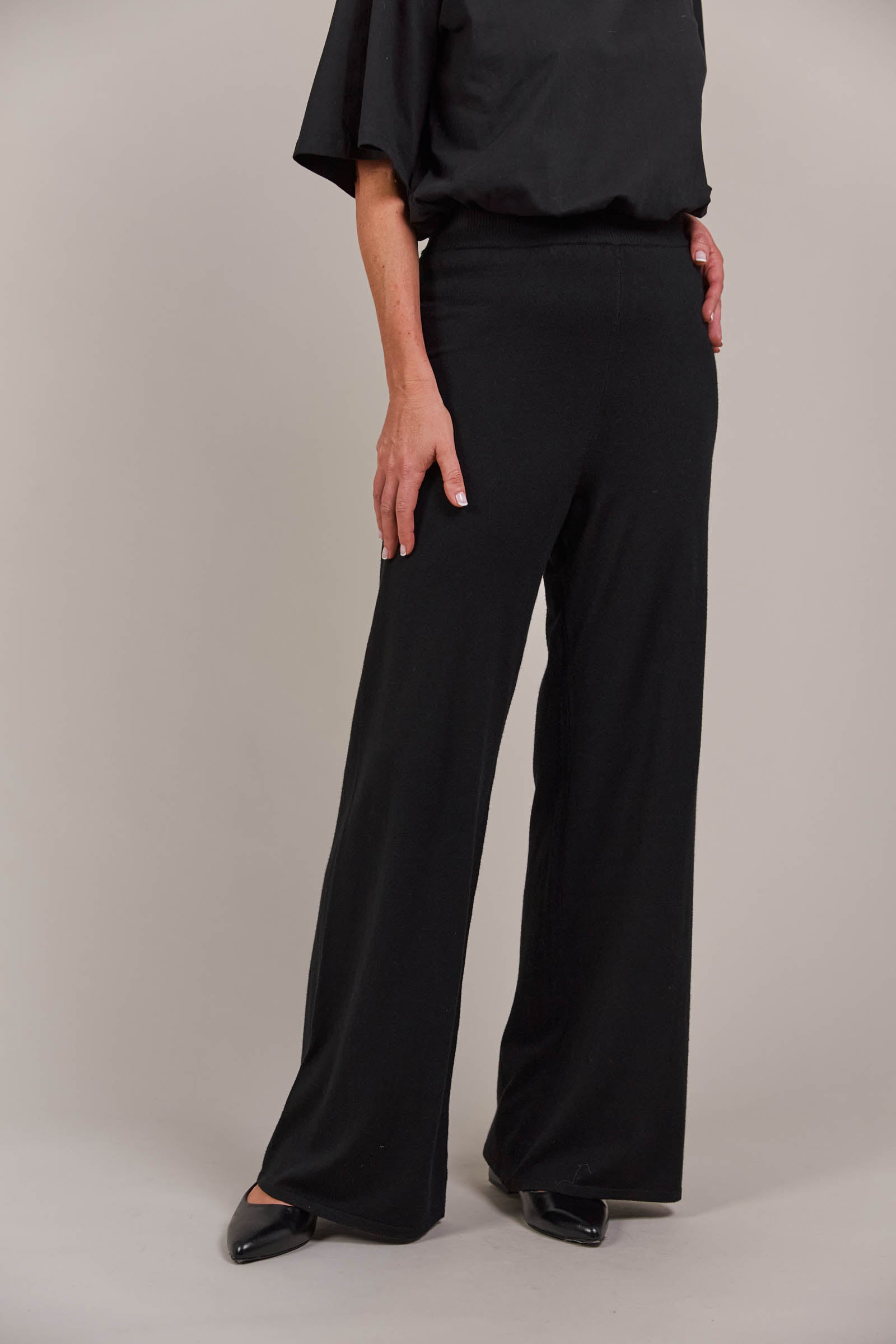 Palmer Knit Pant - Black