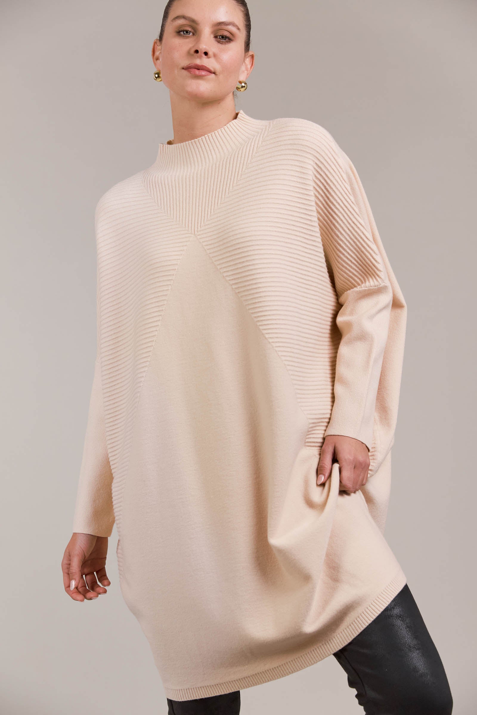 Palmer Oversize Knit - Ecru