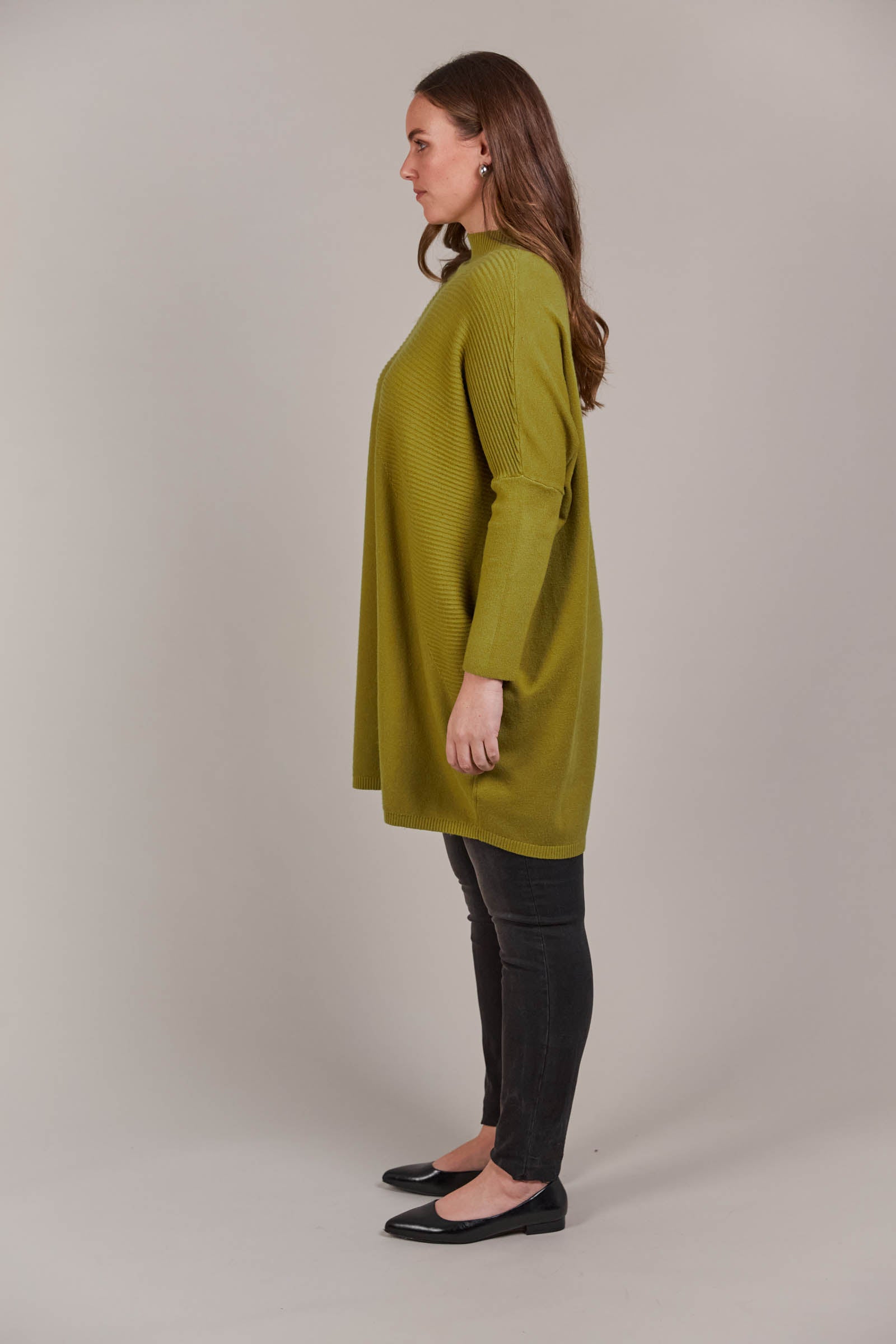 Palmer Oversize Knit - Chartreuse