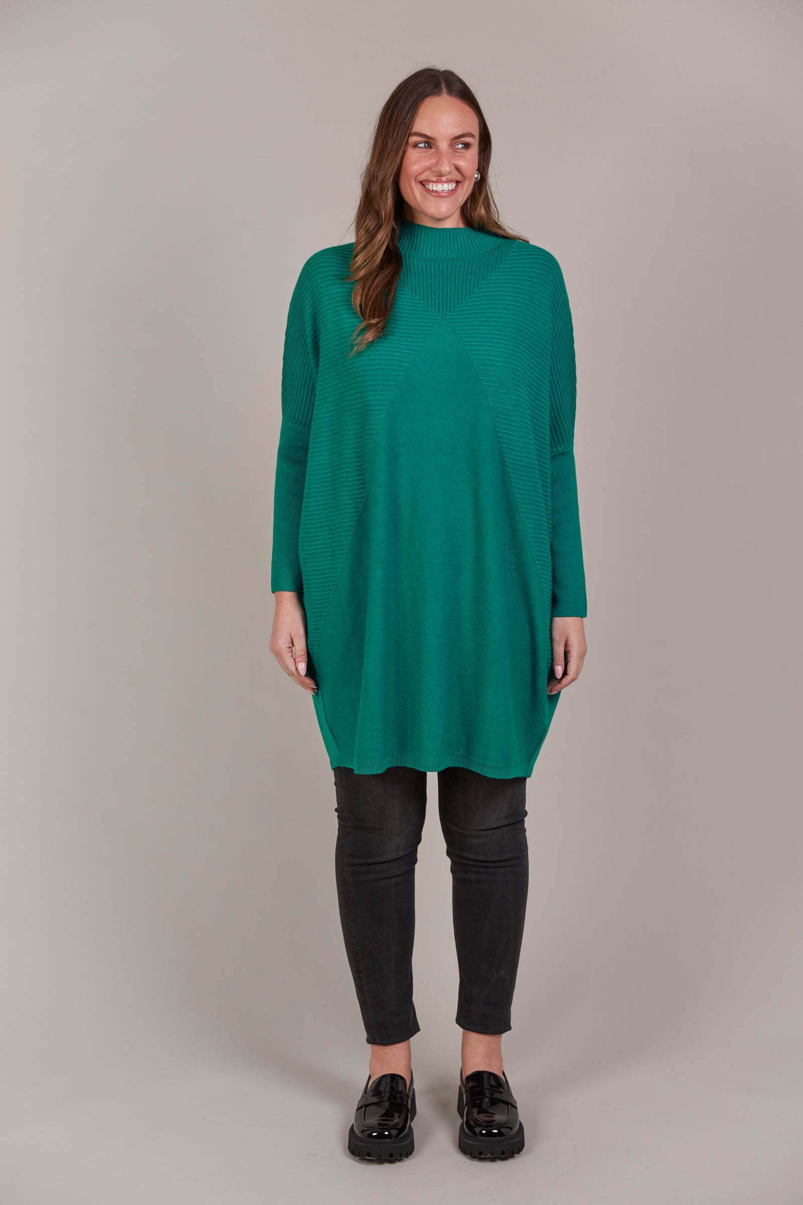 Palmer Oversize Knit - Teal