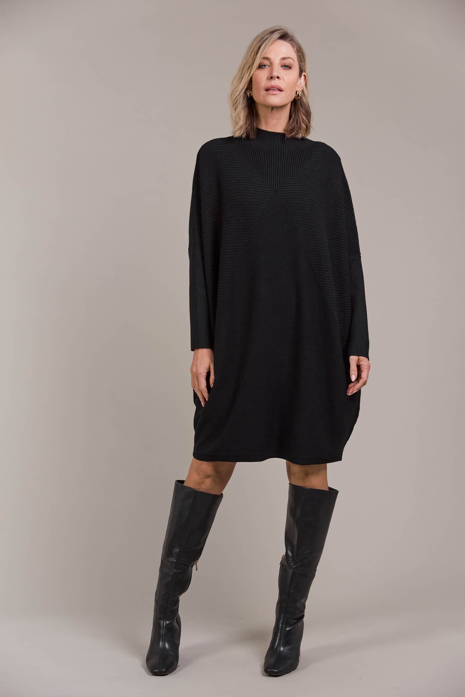 Palmer Oversize Knit - Black