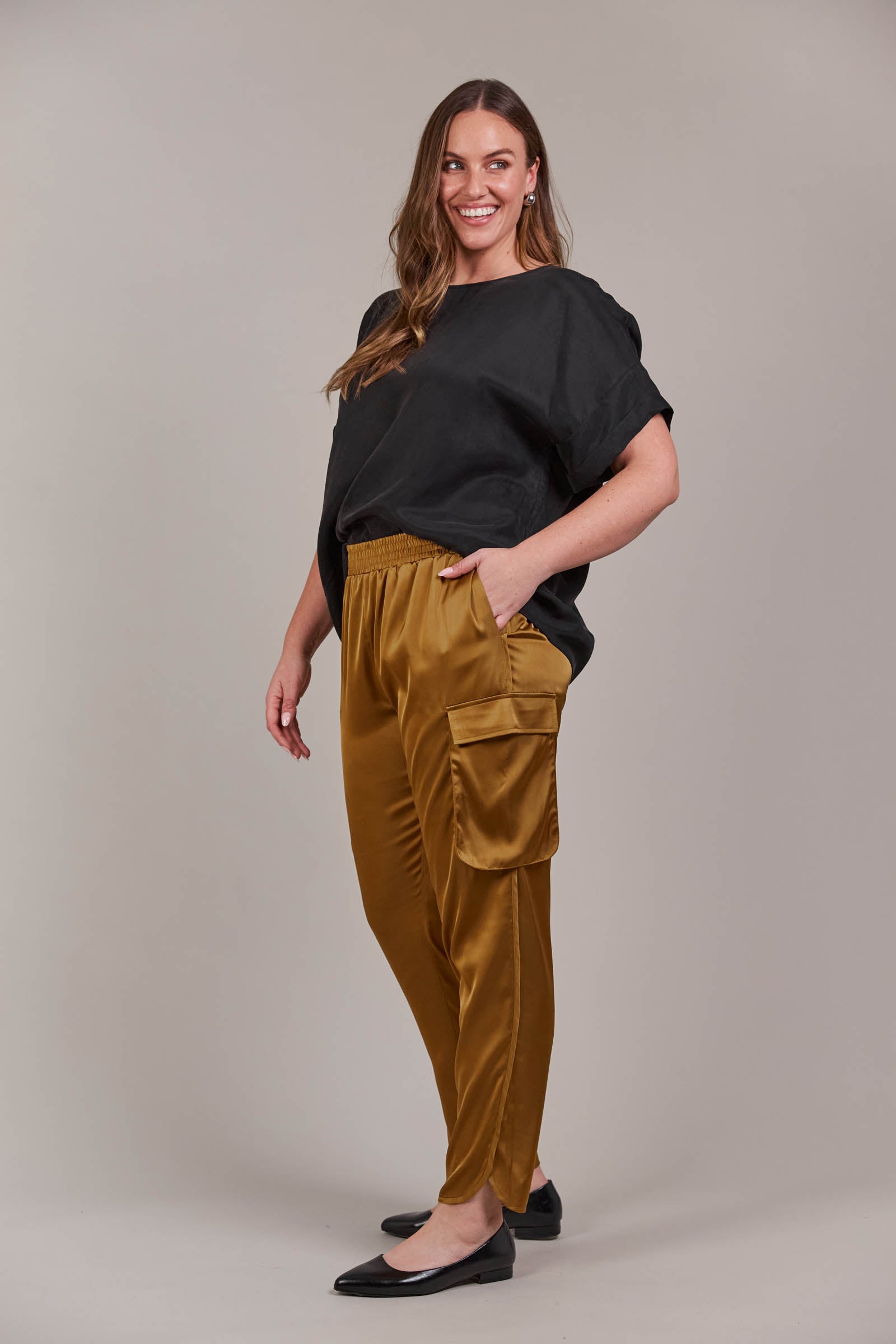 Ivy Pant - Tobacco