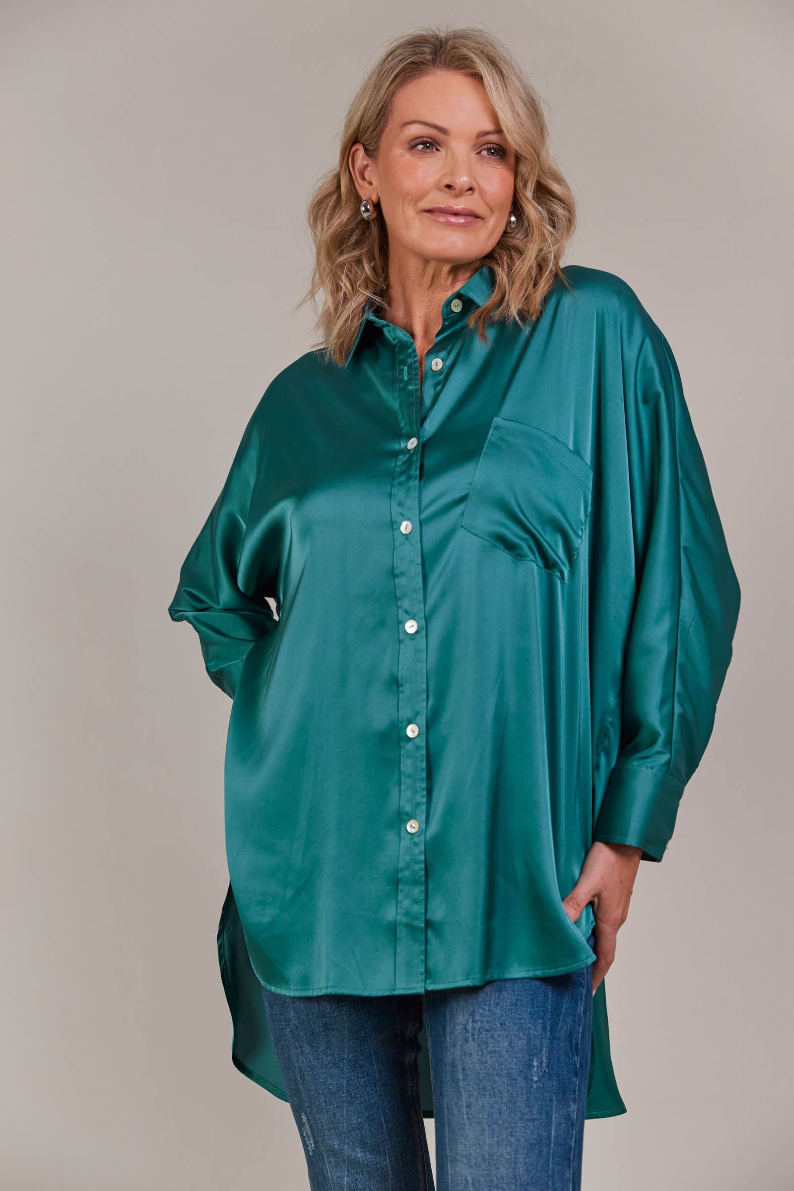 Ivy Shirt - Teal