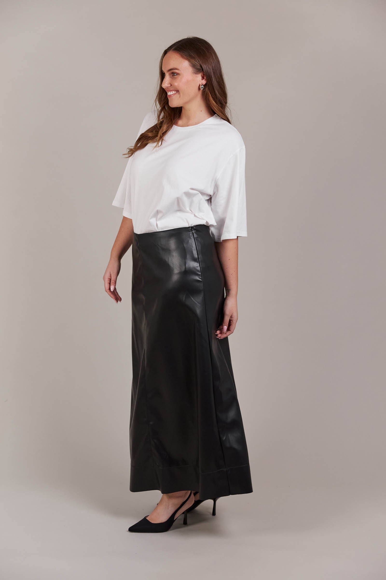 Allegro Maxi Skirt - Black