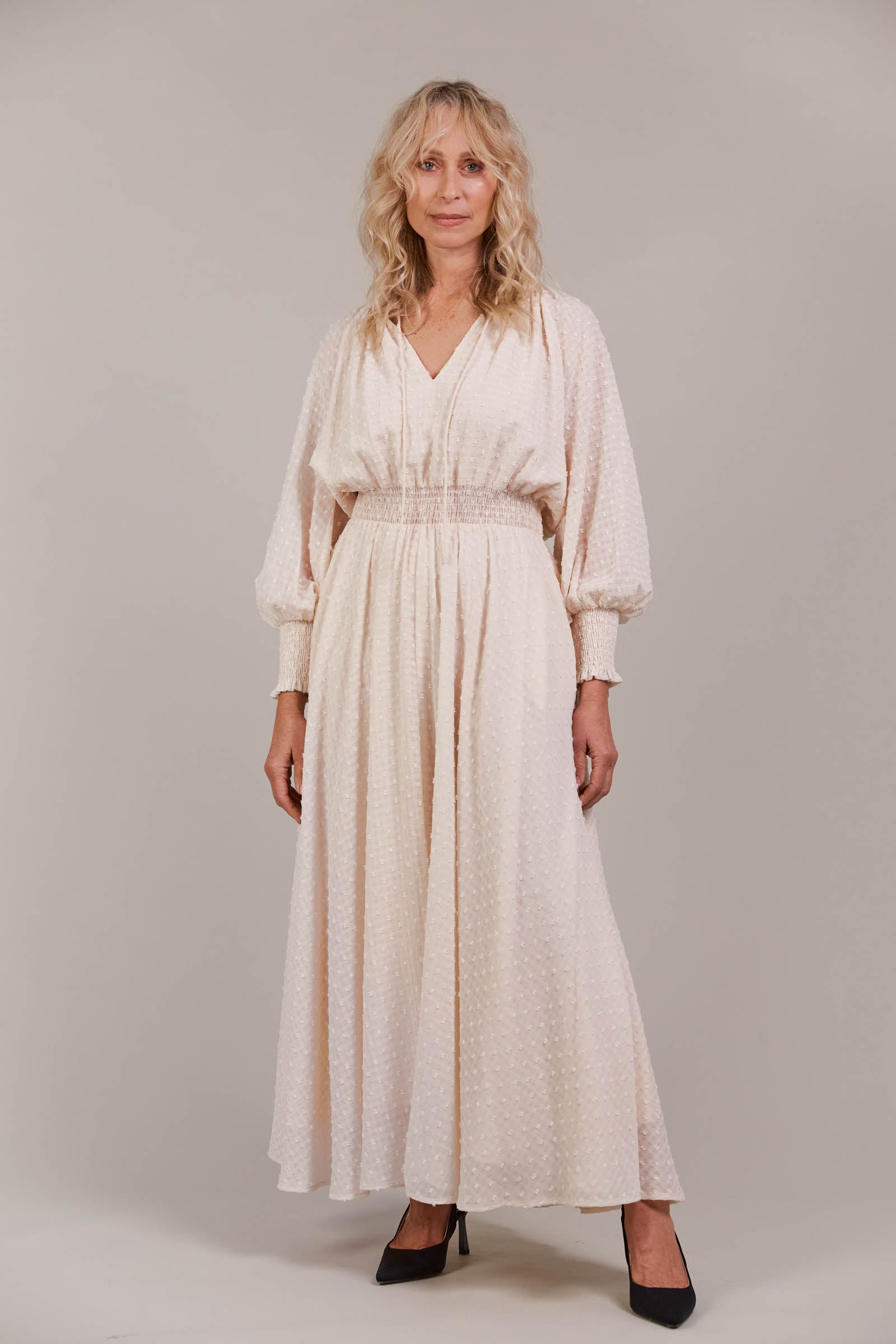 Ayana Maxi Dress - Ecru