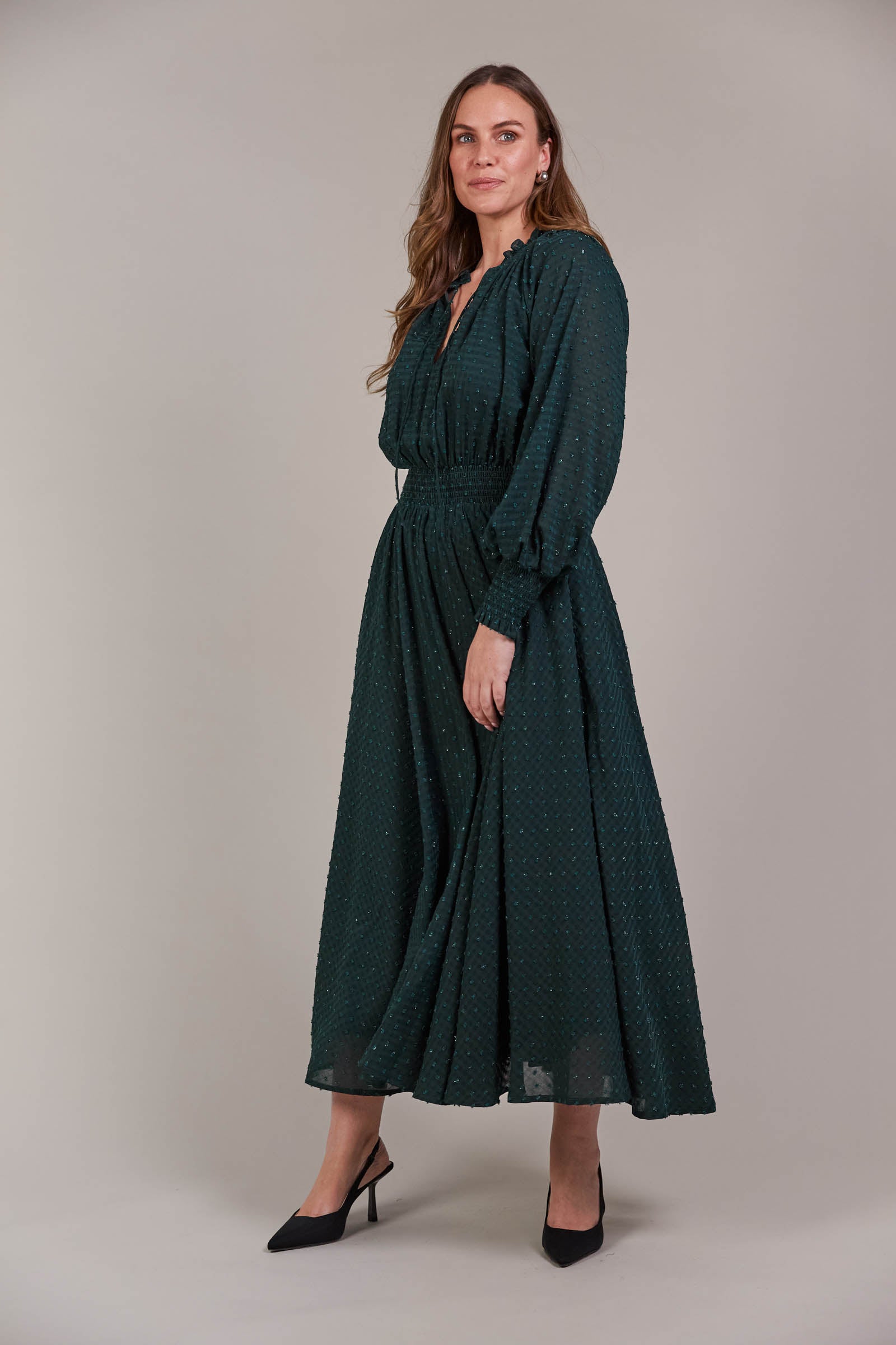 Ayana Maxi Dress - Peacock