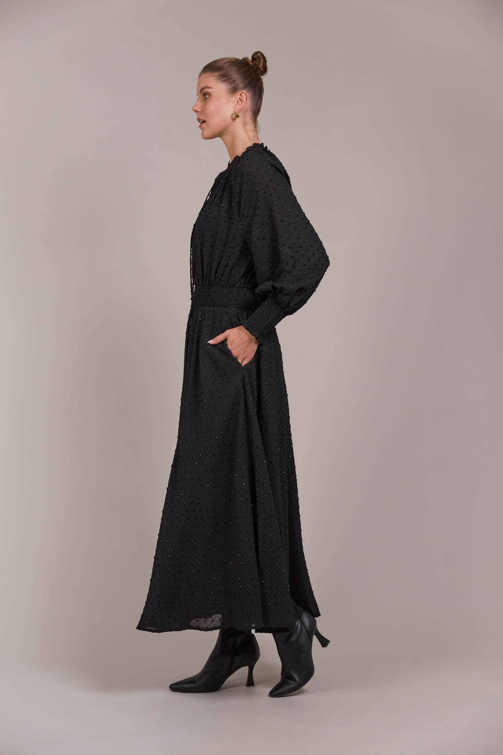 Ayana Maxi Dress - Black