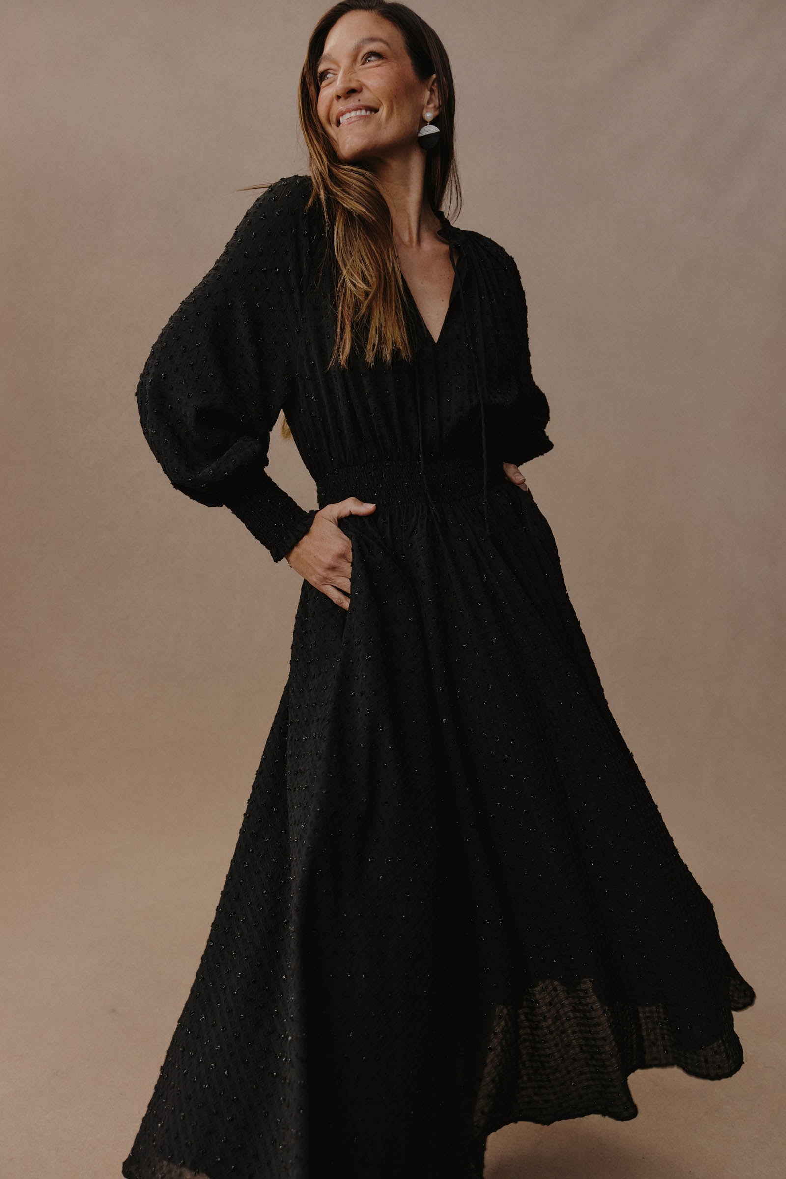 Ayana Maxi Dress - Black