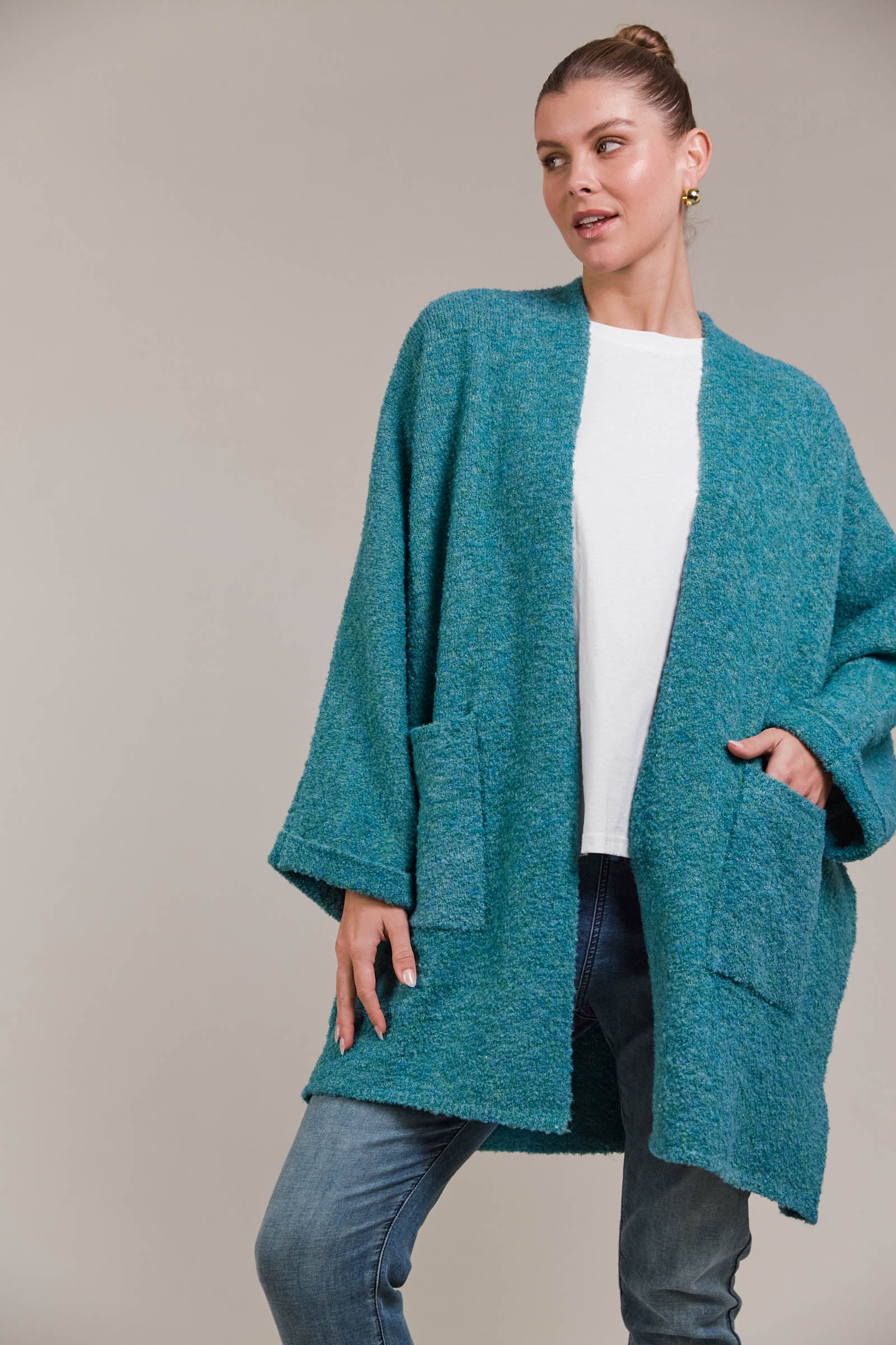 Folie Relaxed Cardigan - Largo