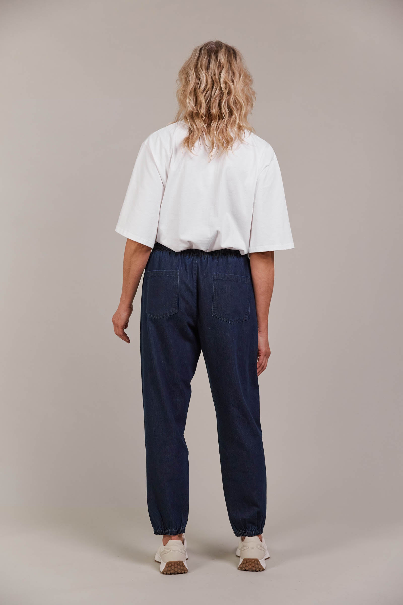 Pepi Relaxed Denim Pant - Oxford