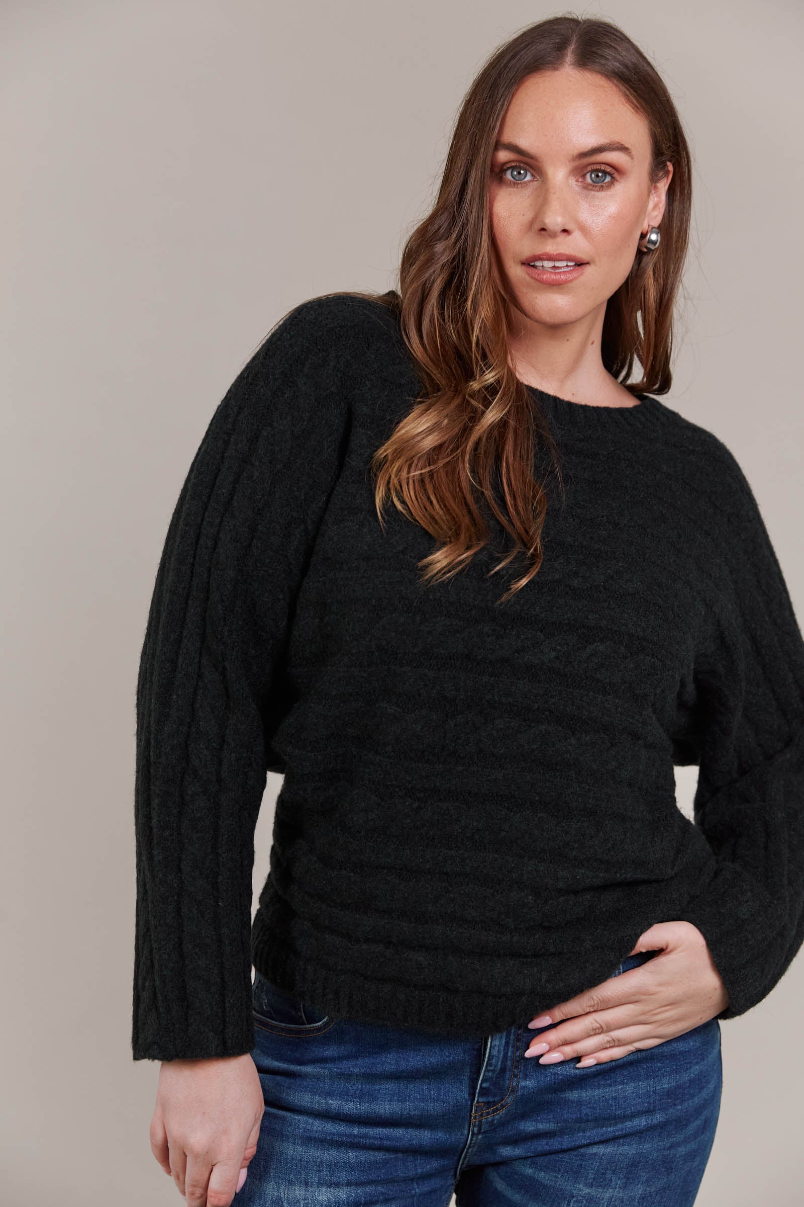 Merano Cable Knit - Char