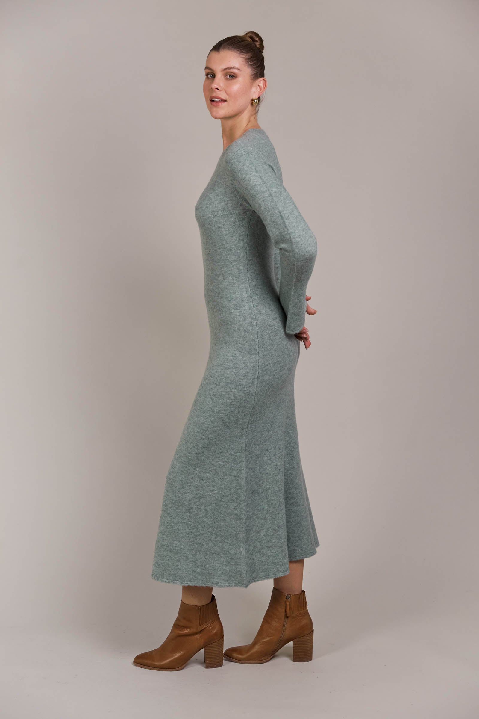 Merano Knit Dress - Jasper