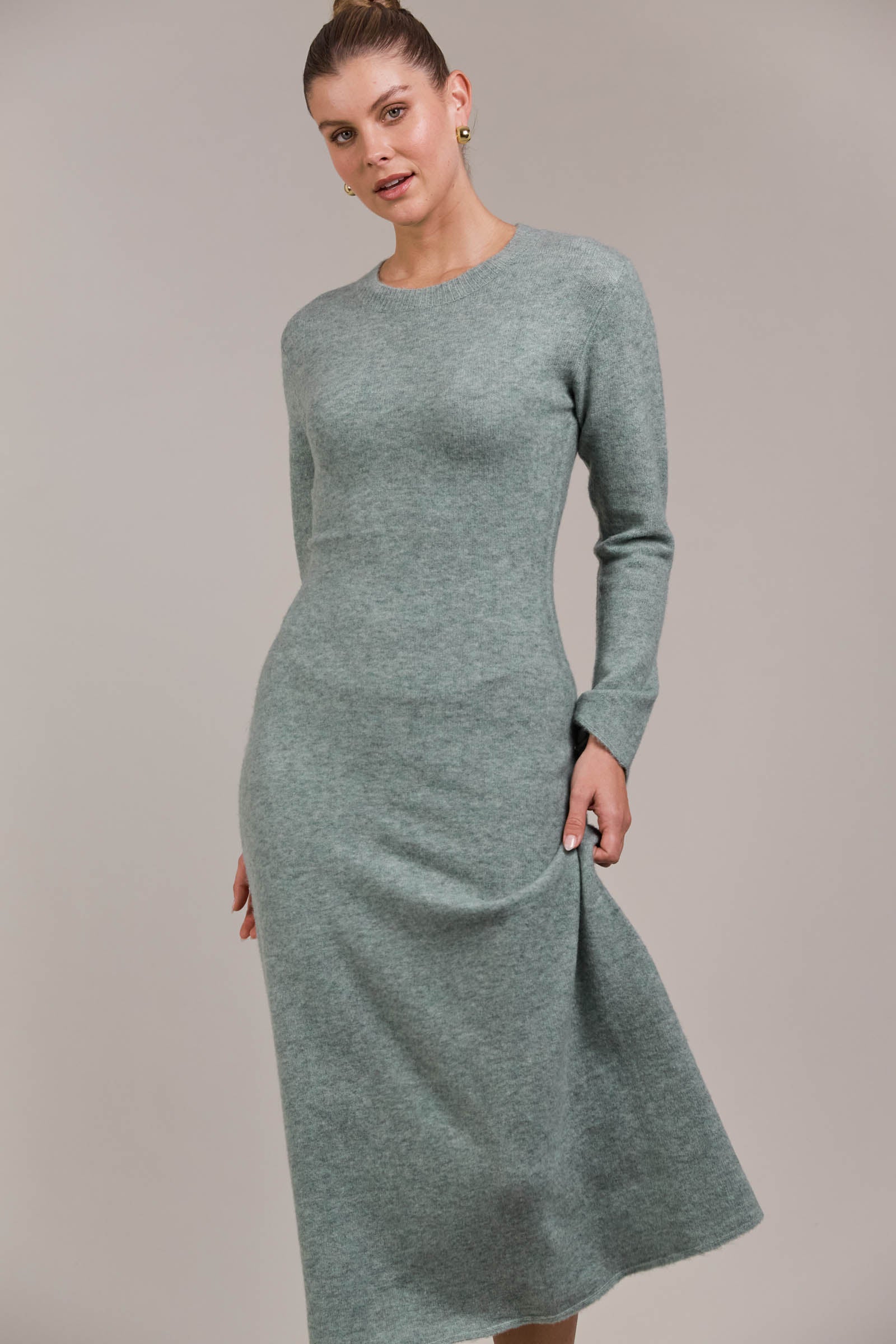 Merano Knit Dress - Jasper