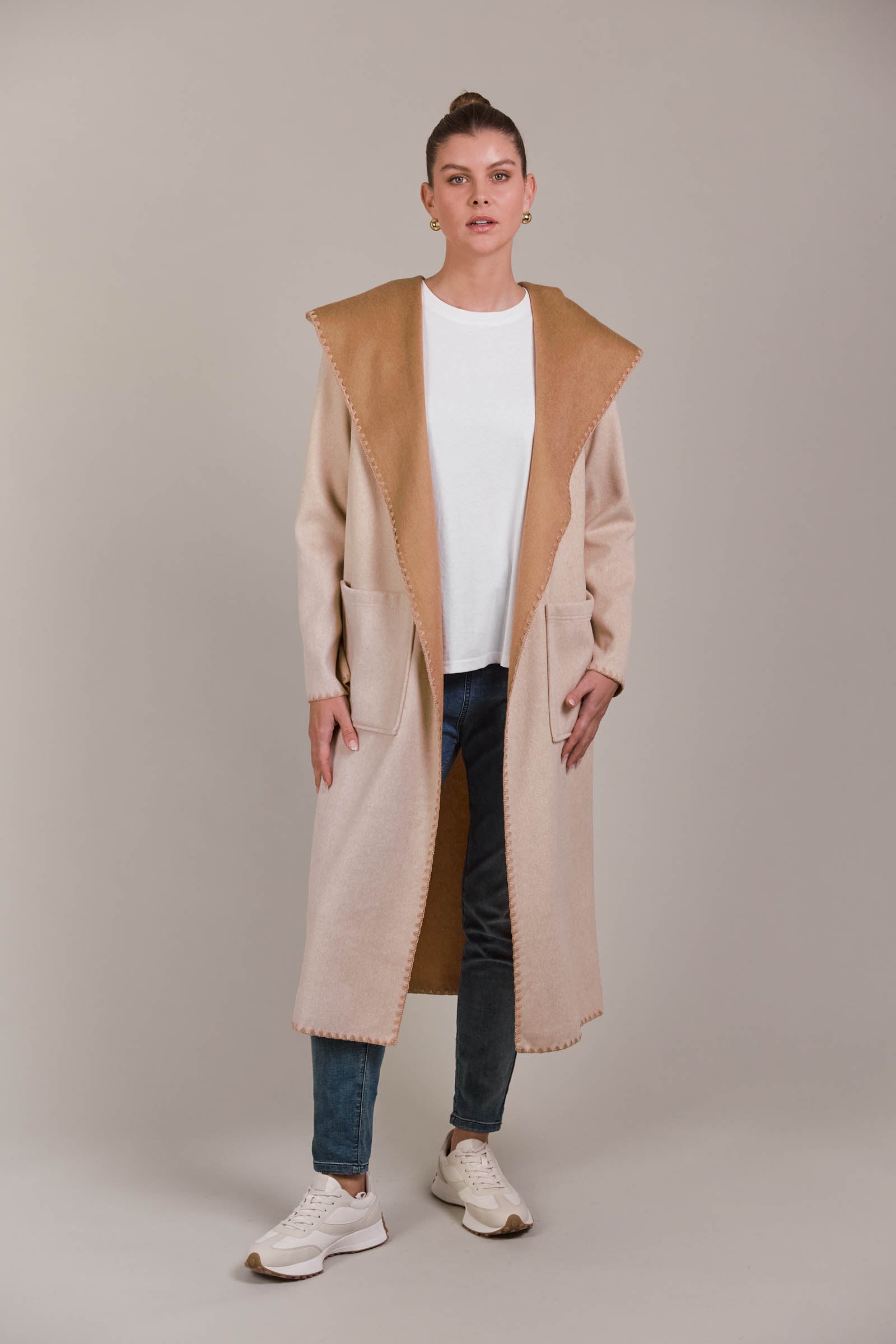 Manta Coat - Hazel