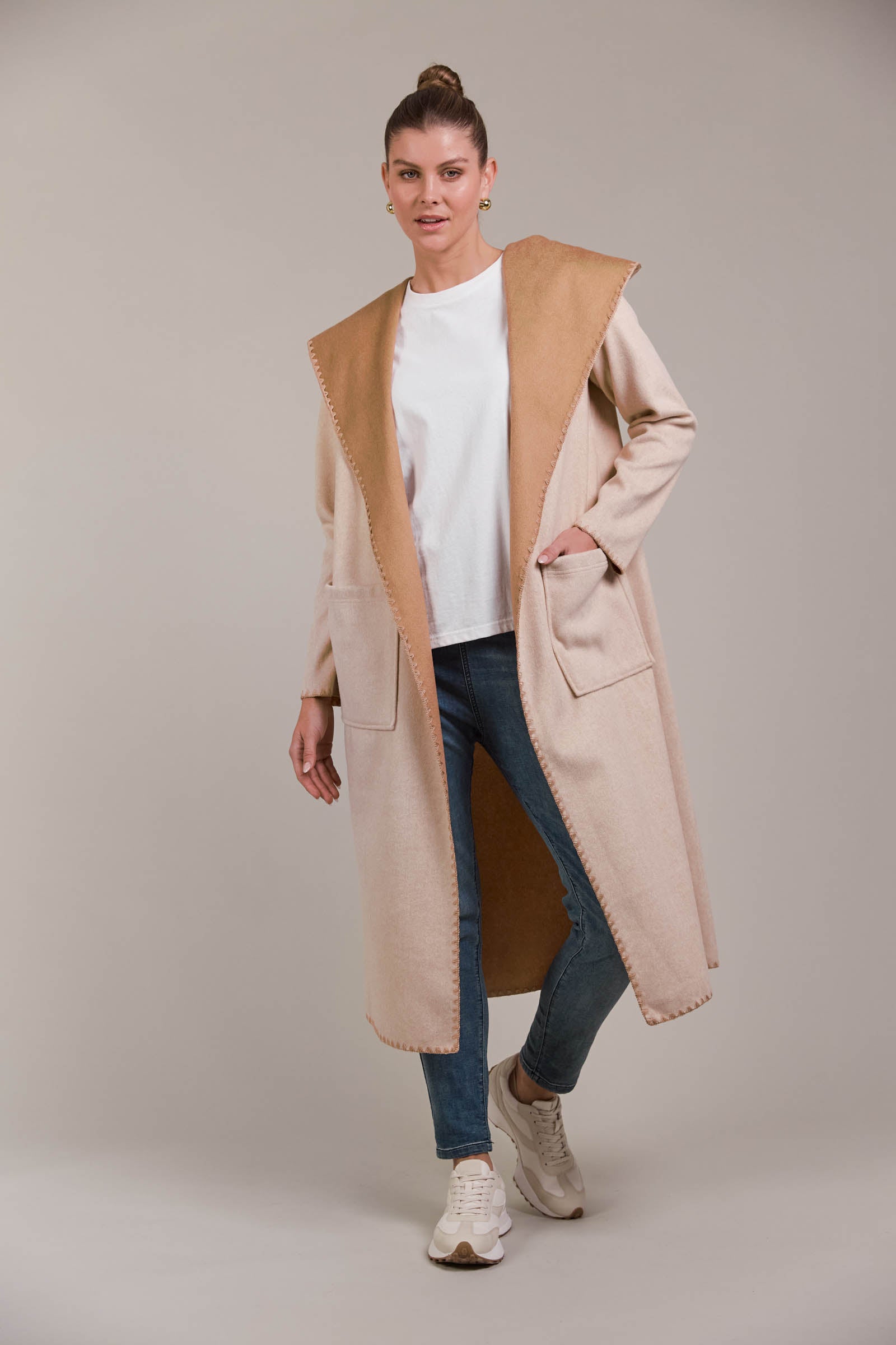 Manta Coat - Hazel