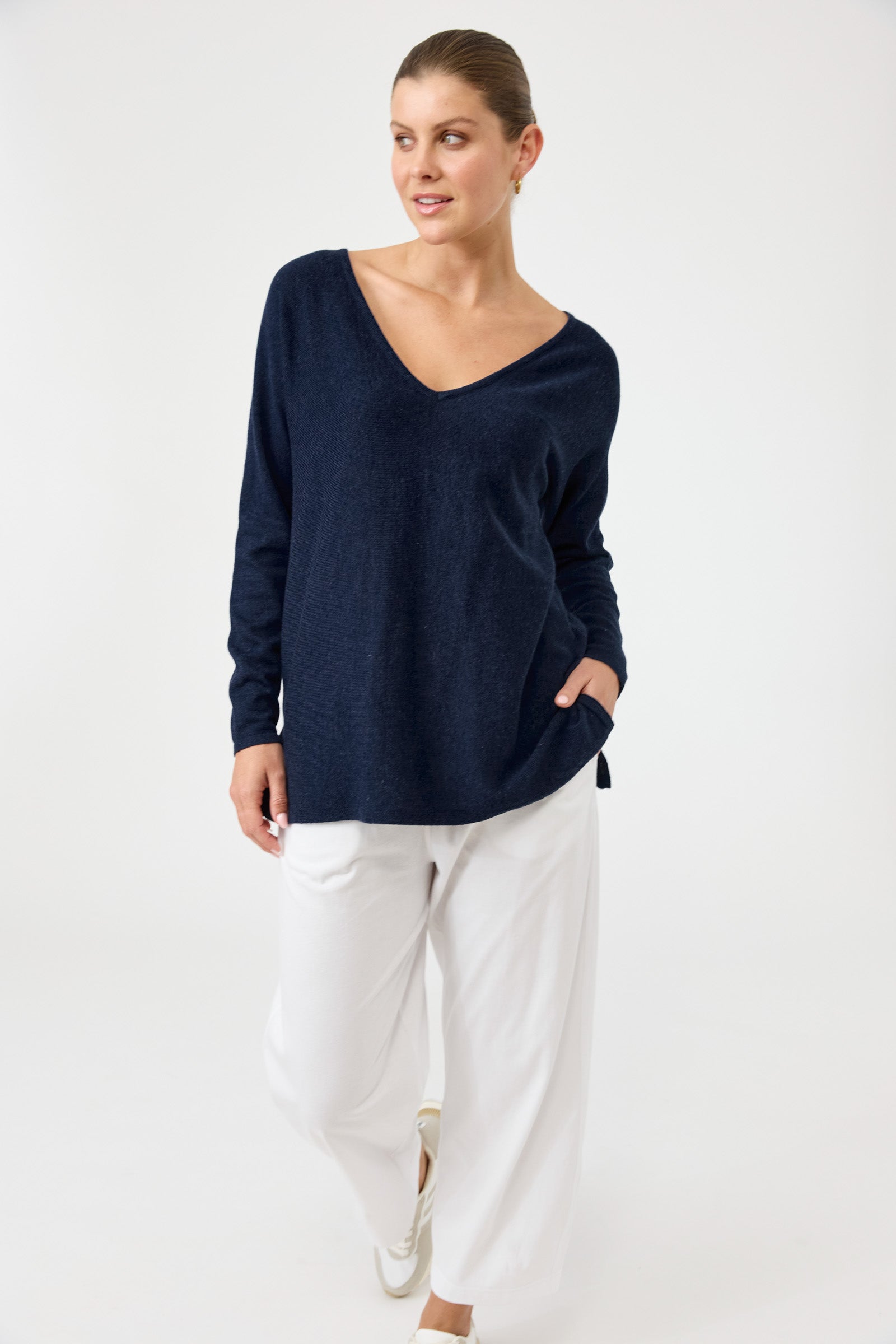 Studio V Knit - Navy