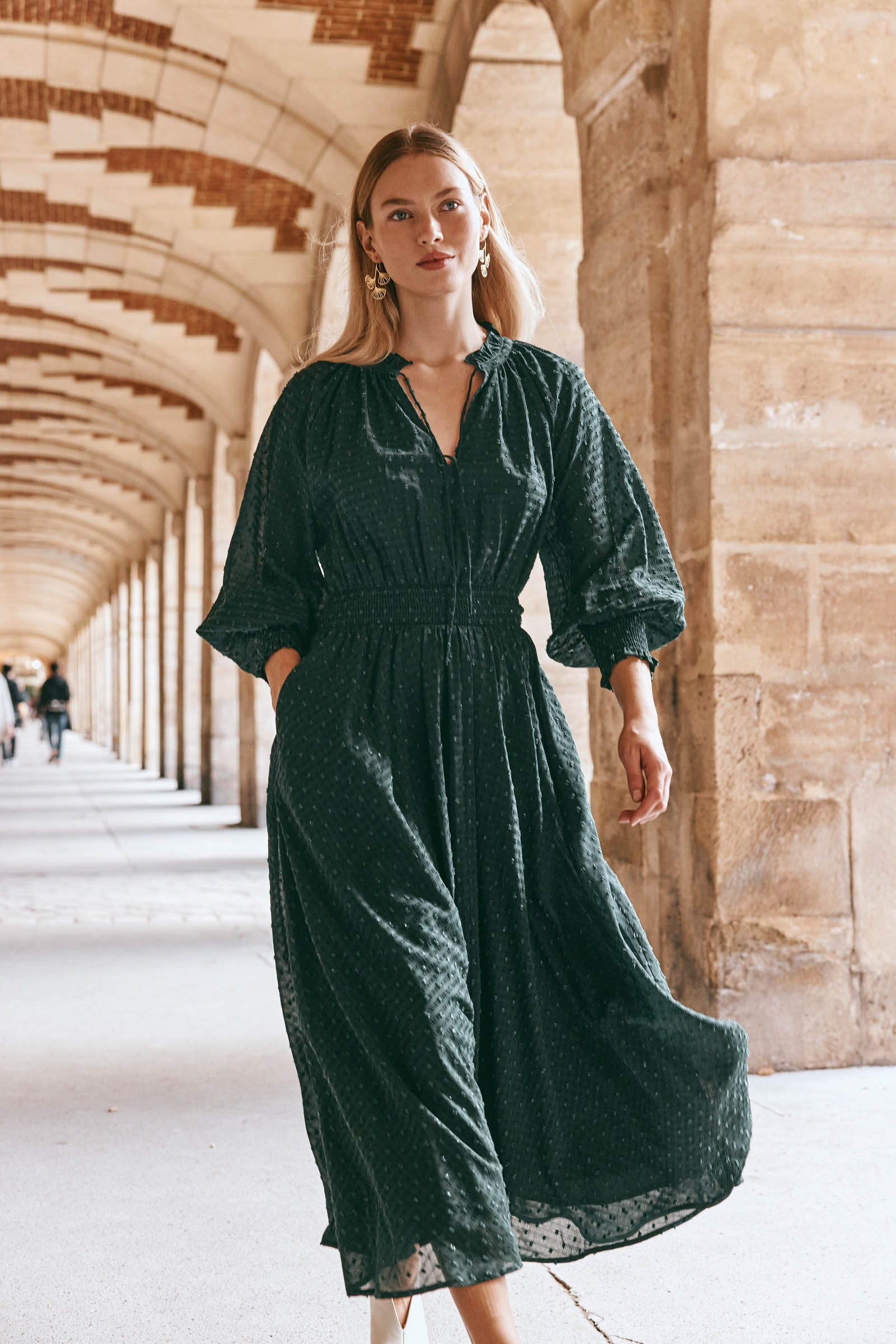 Ayana Maxi Dress - Peacock