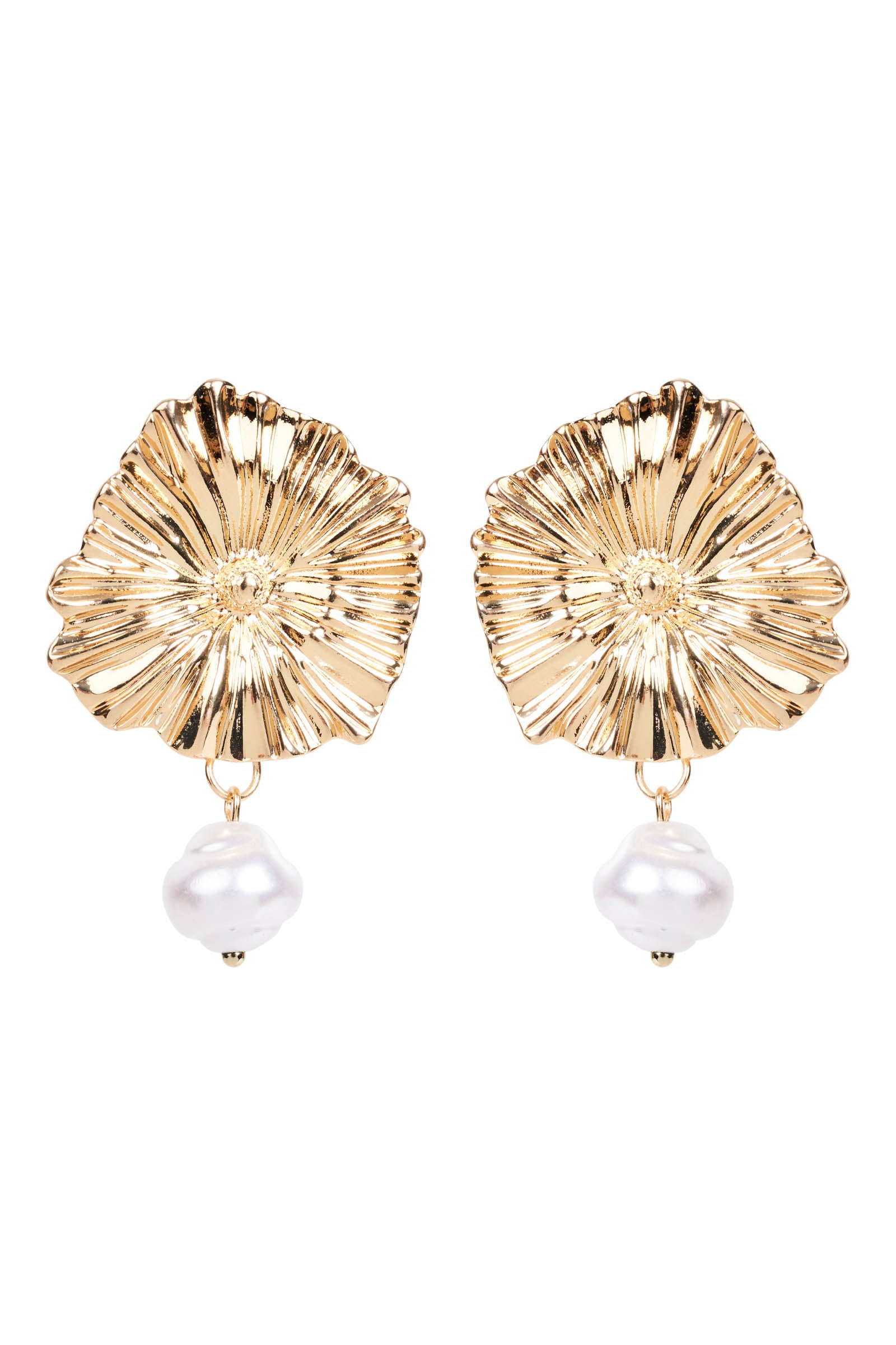 Aman Flora Earring - Gold