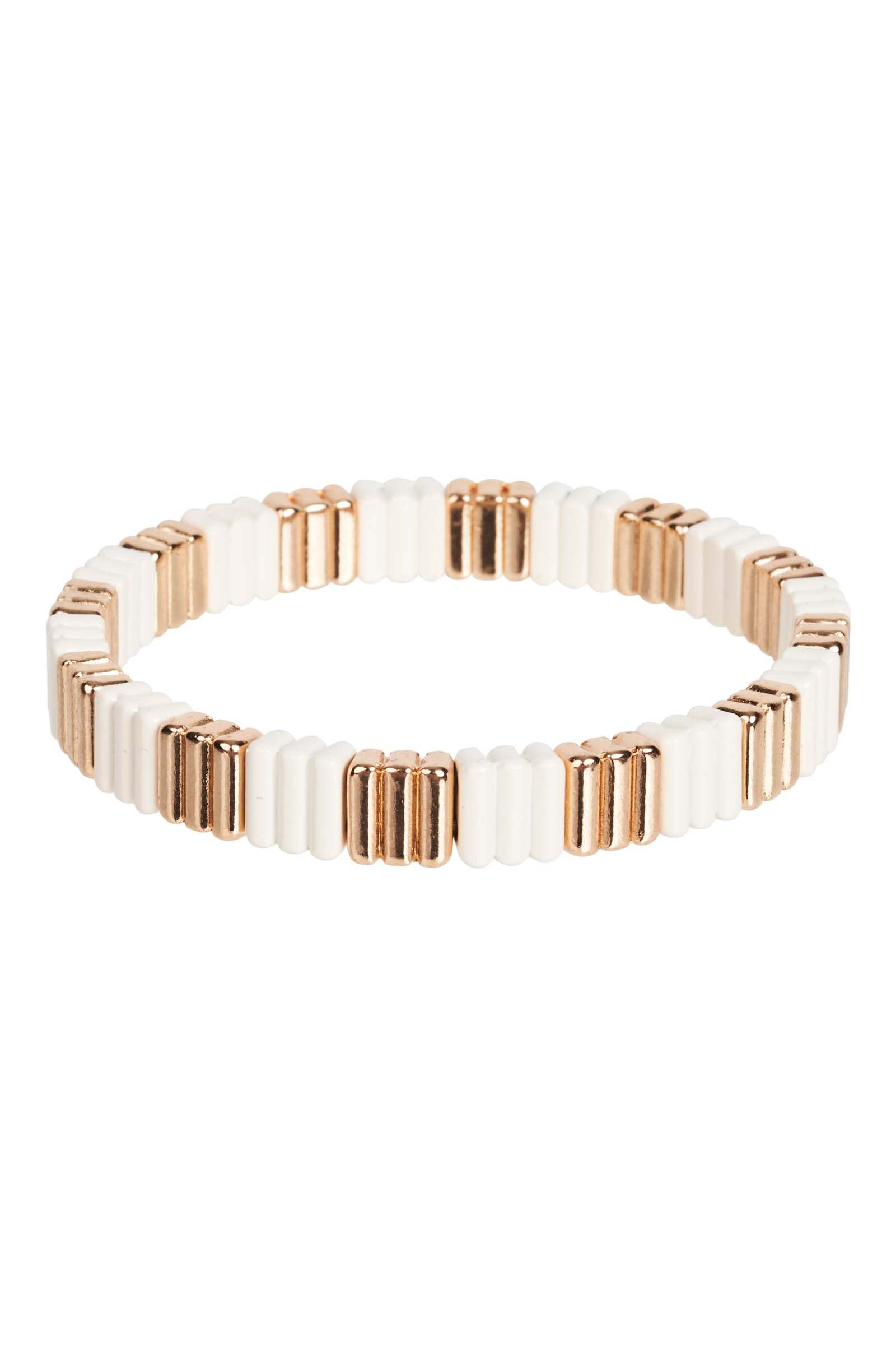 Santani Cuff - Ecru/Gold