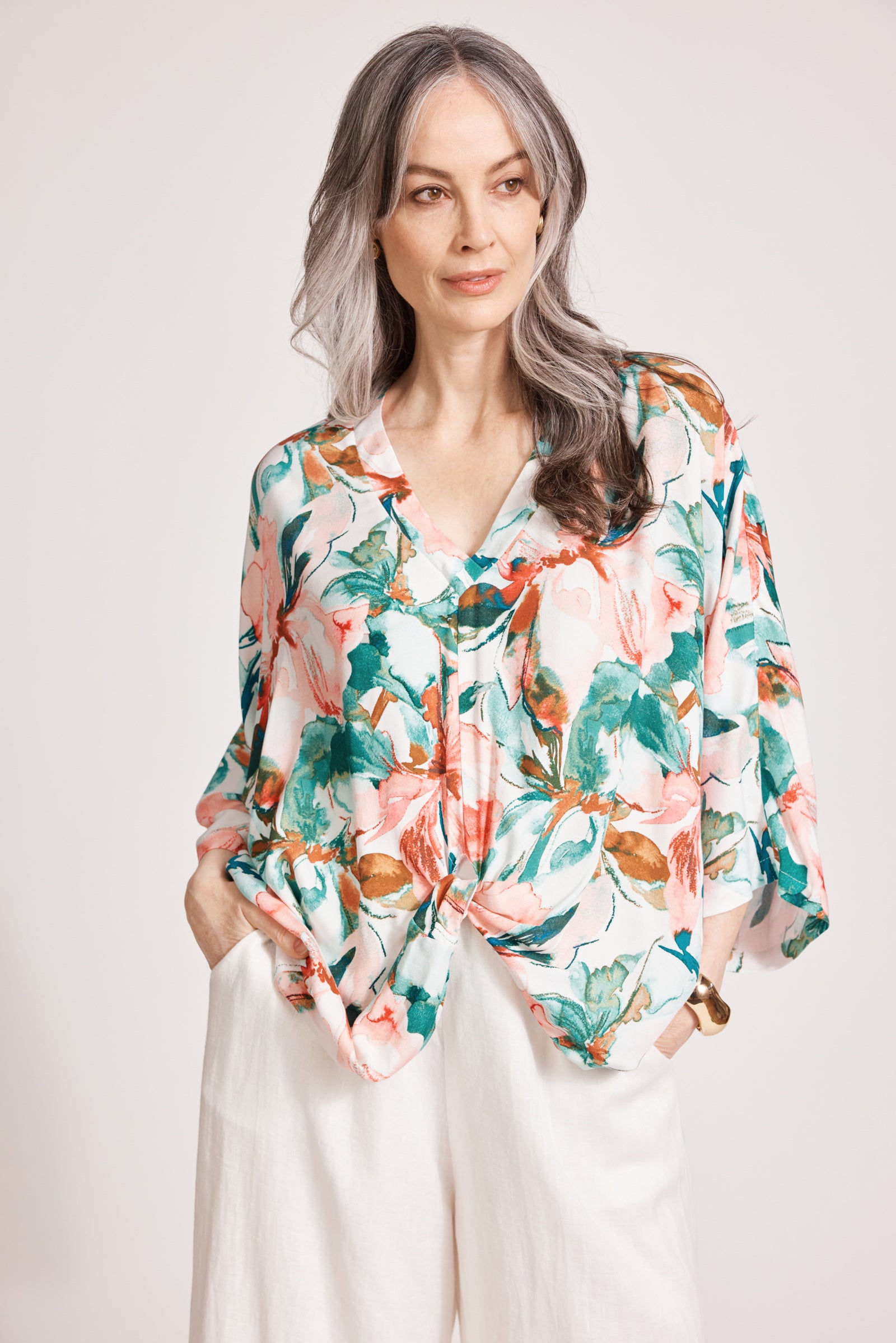 Alegria Twist Top - Estate