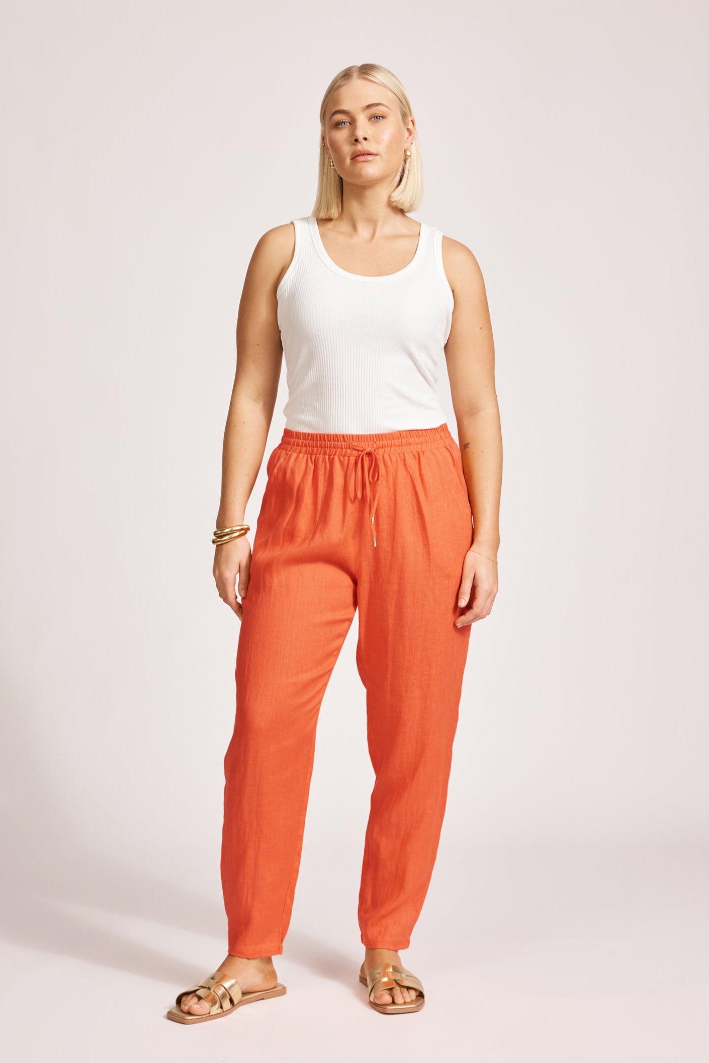 Miramar Pant - Coral