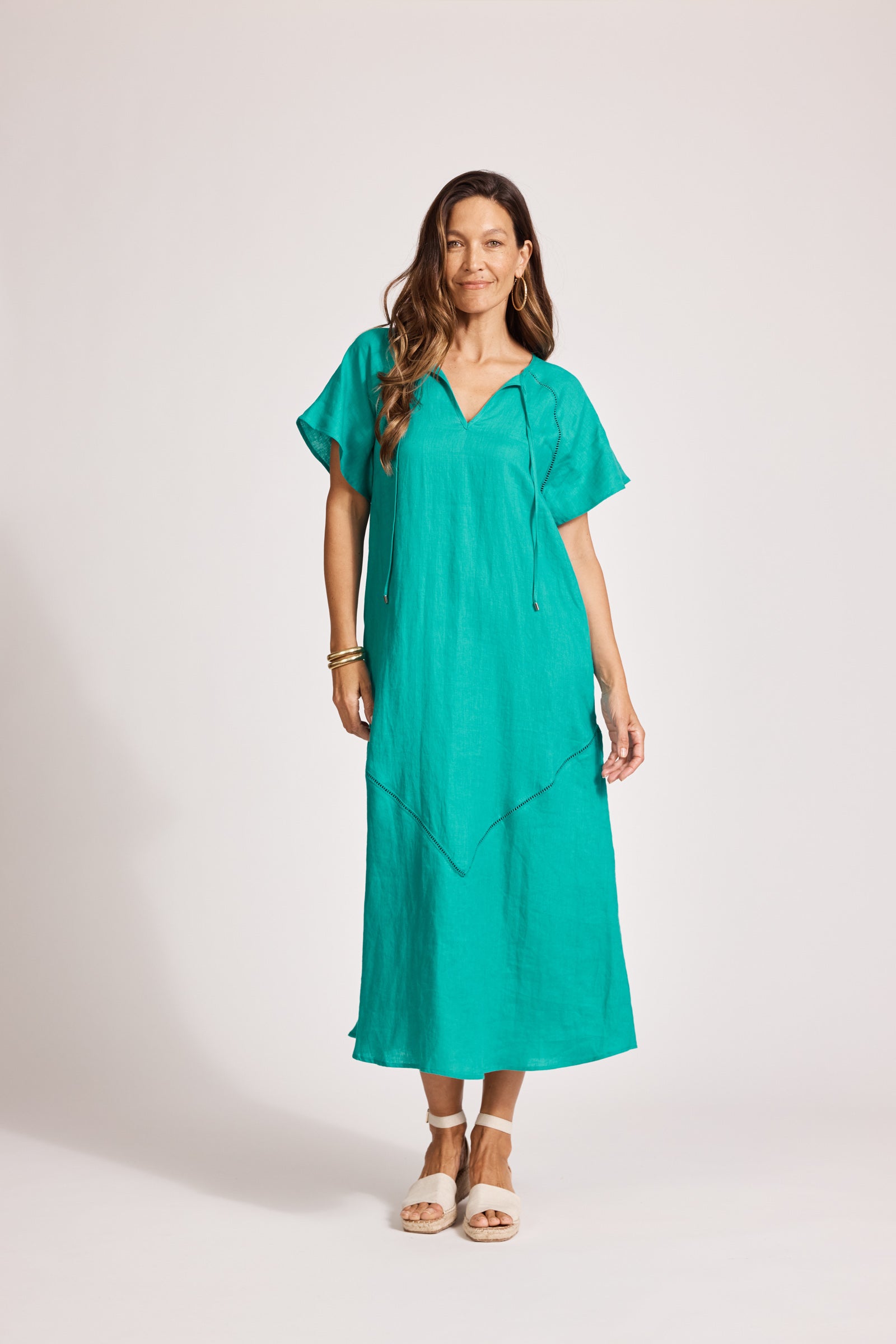 Miramar Maxi Dress - Lagoon