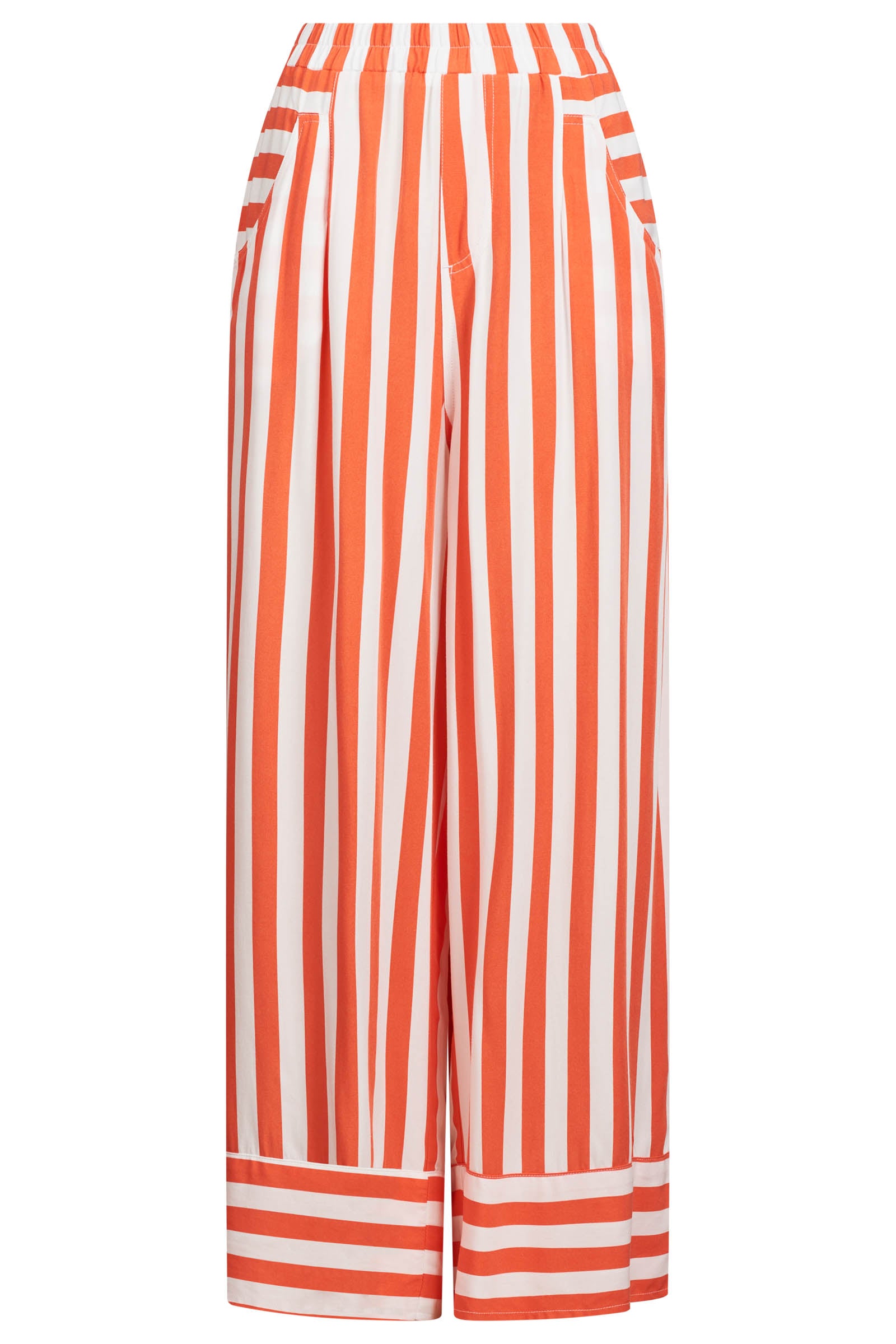 Treville Stripe Pant - Coral