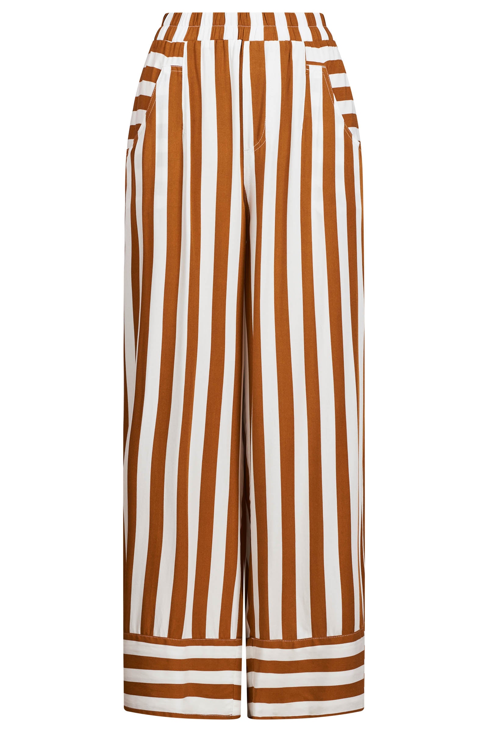 Treville Stripe Pant - Caramel