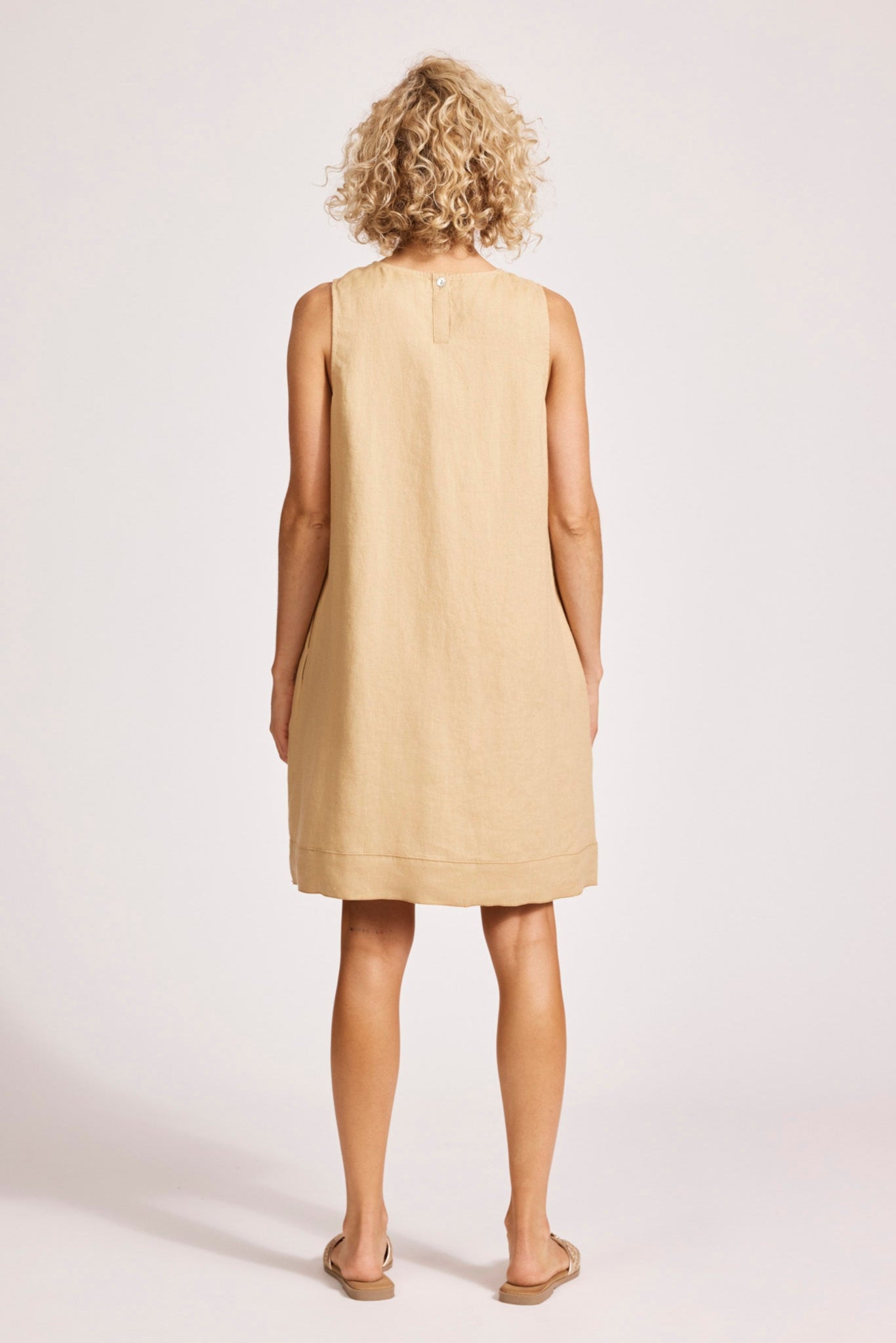 Miramar Tank Dress - Camel