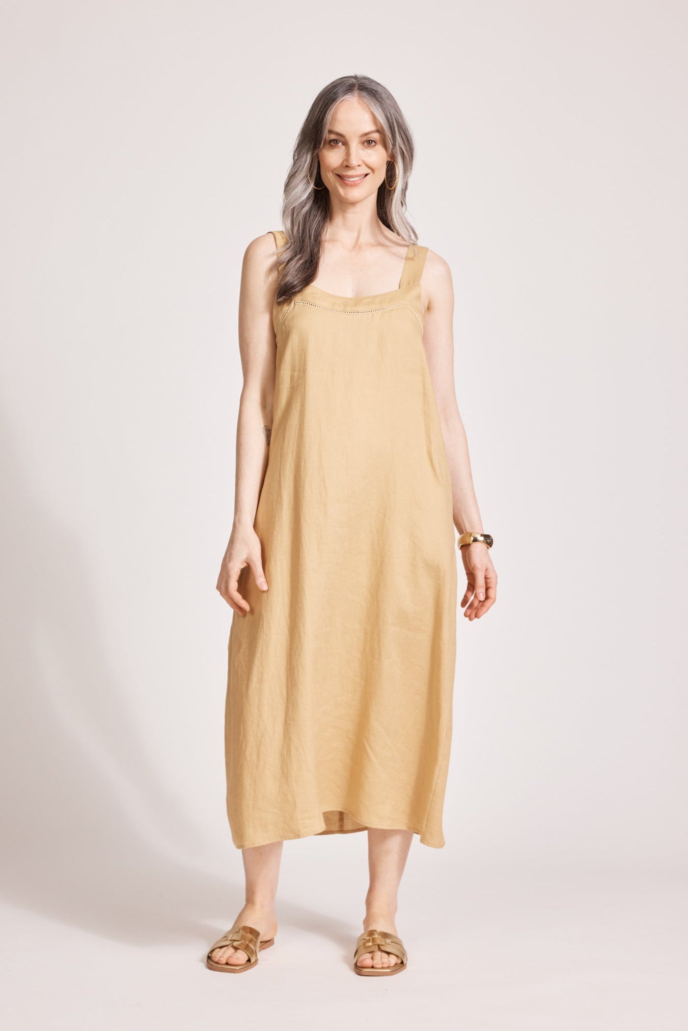 Miramar Tank Maxi Dress - Camel