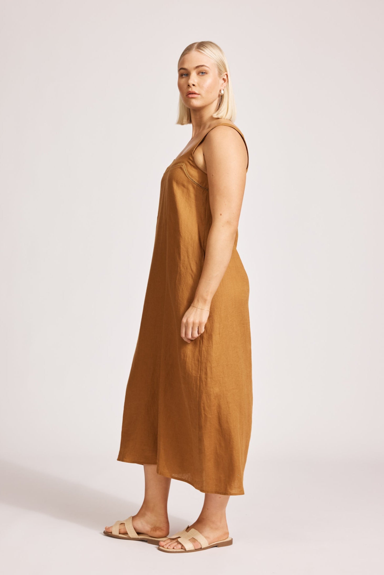 Miramar Tank Maxi Dress - Caramel