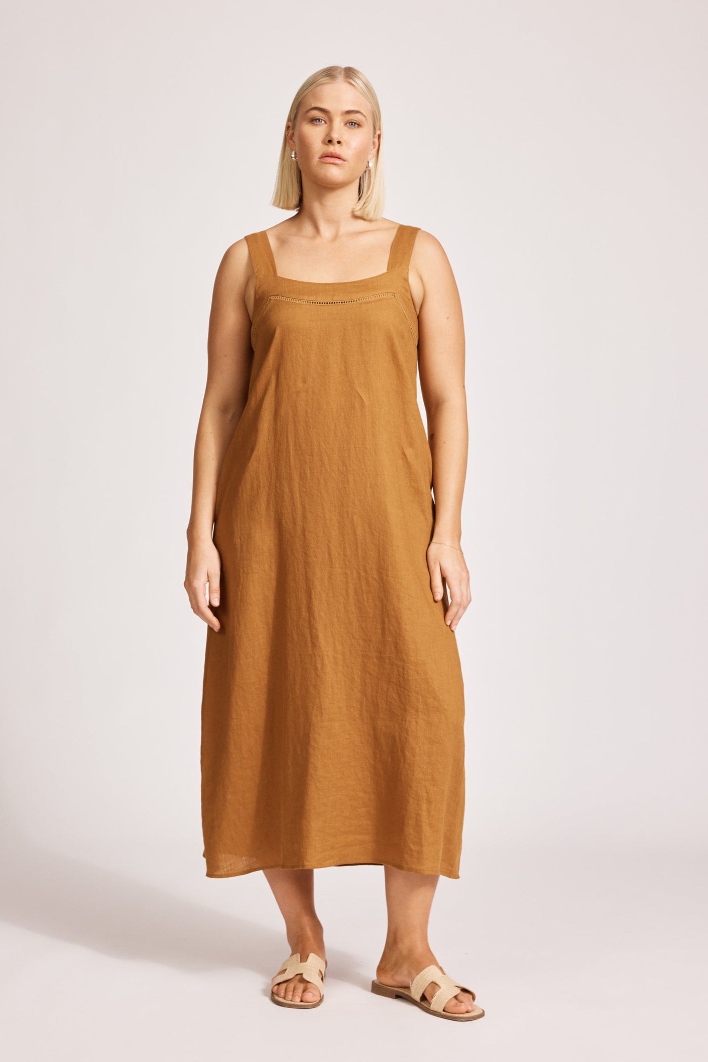 Miramar Tank Maxi Dress - Caramel
