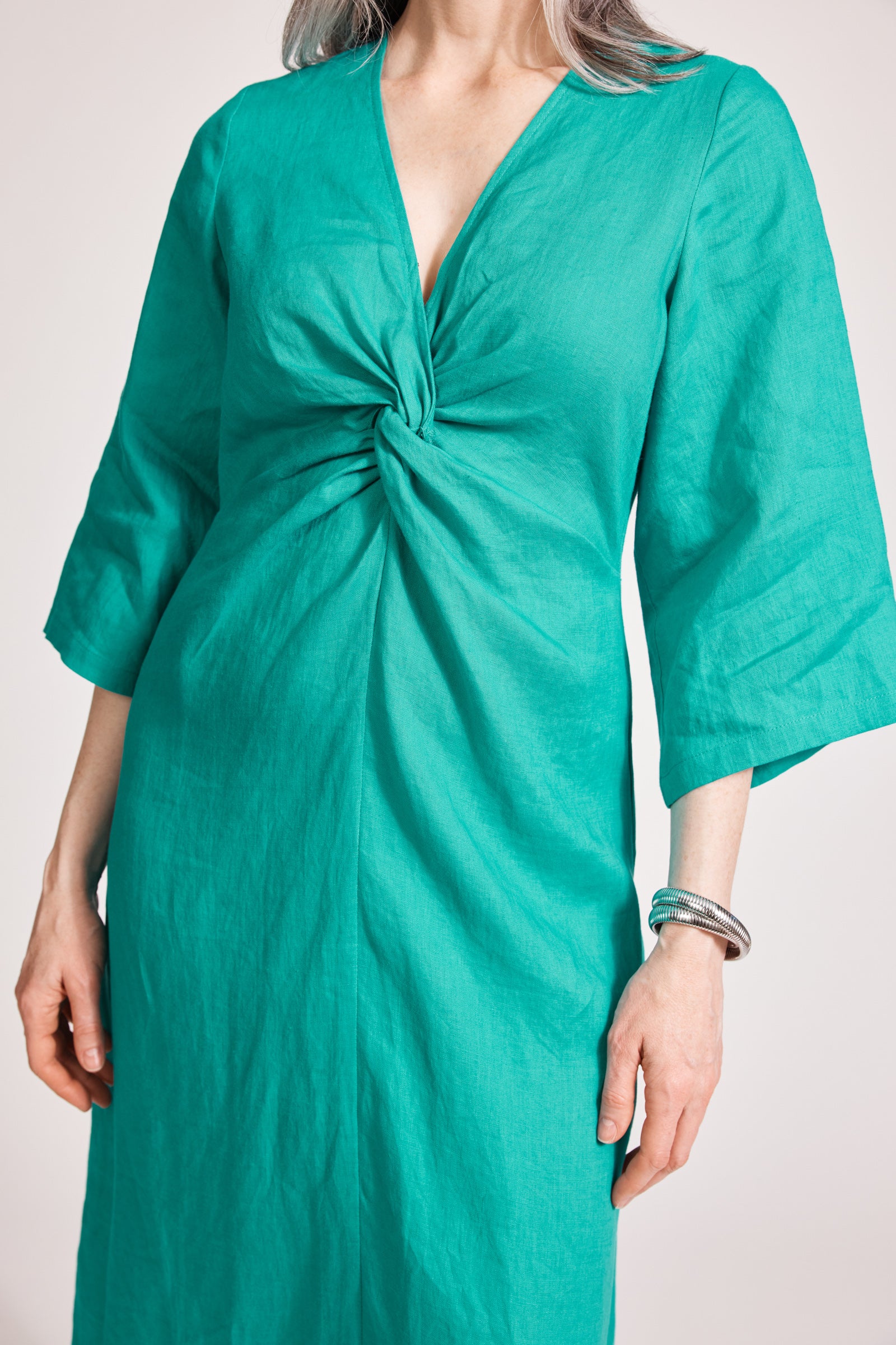 Miramar Twist Maxi Dress - Lagoon