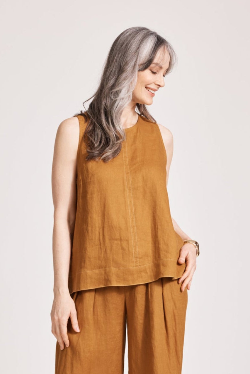 Miramar Tank Top - Caramel