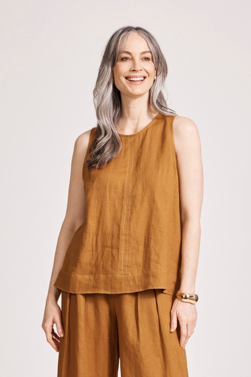 Miramar Tank Top - Caramel