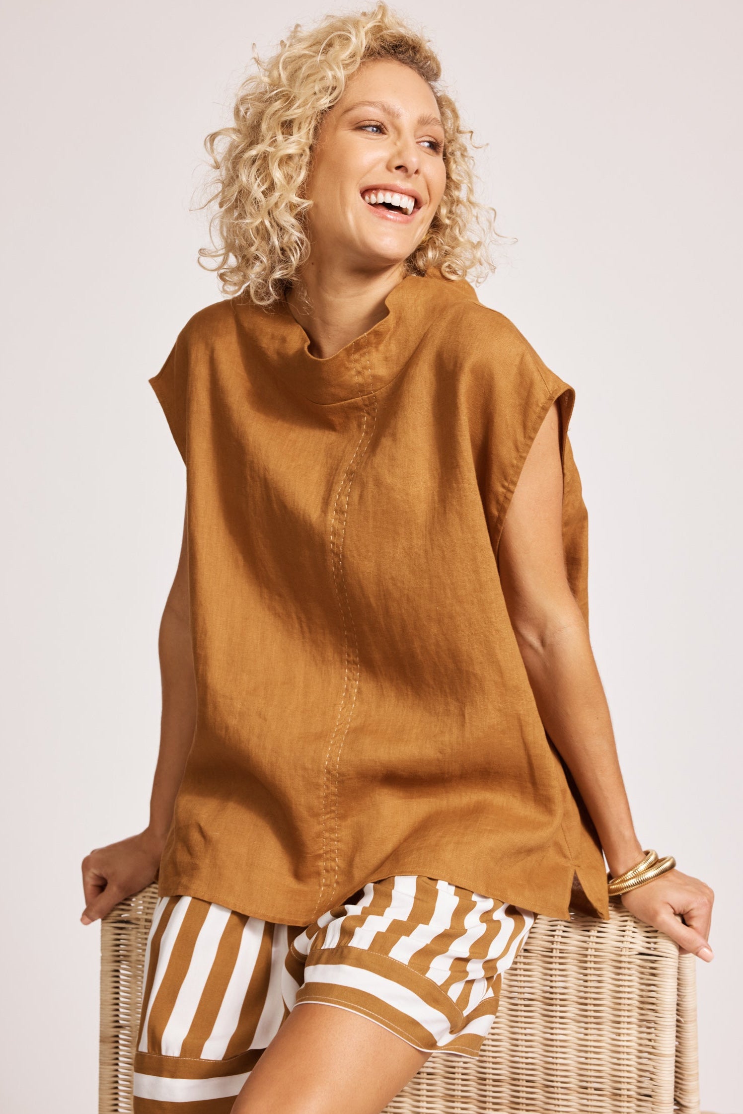 Miramar Top - Caramel
