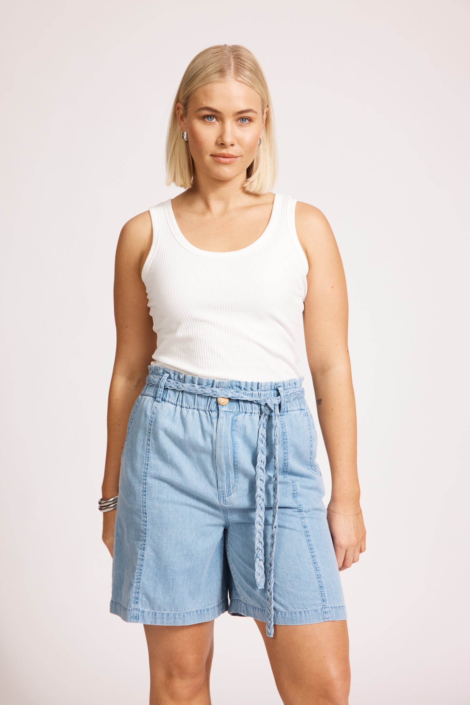 Melenia Denim Short - Denim