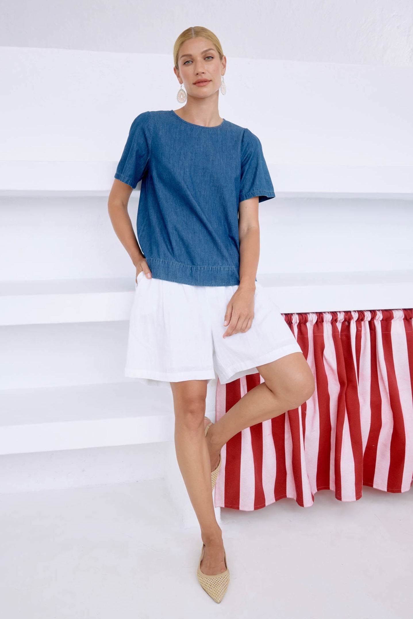 Miramar Short - White