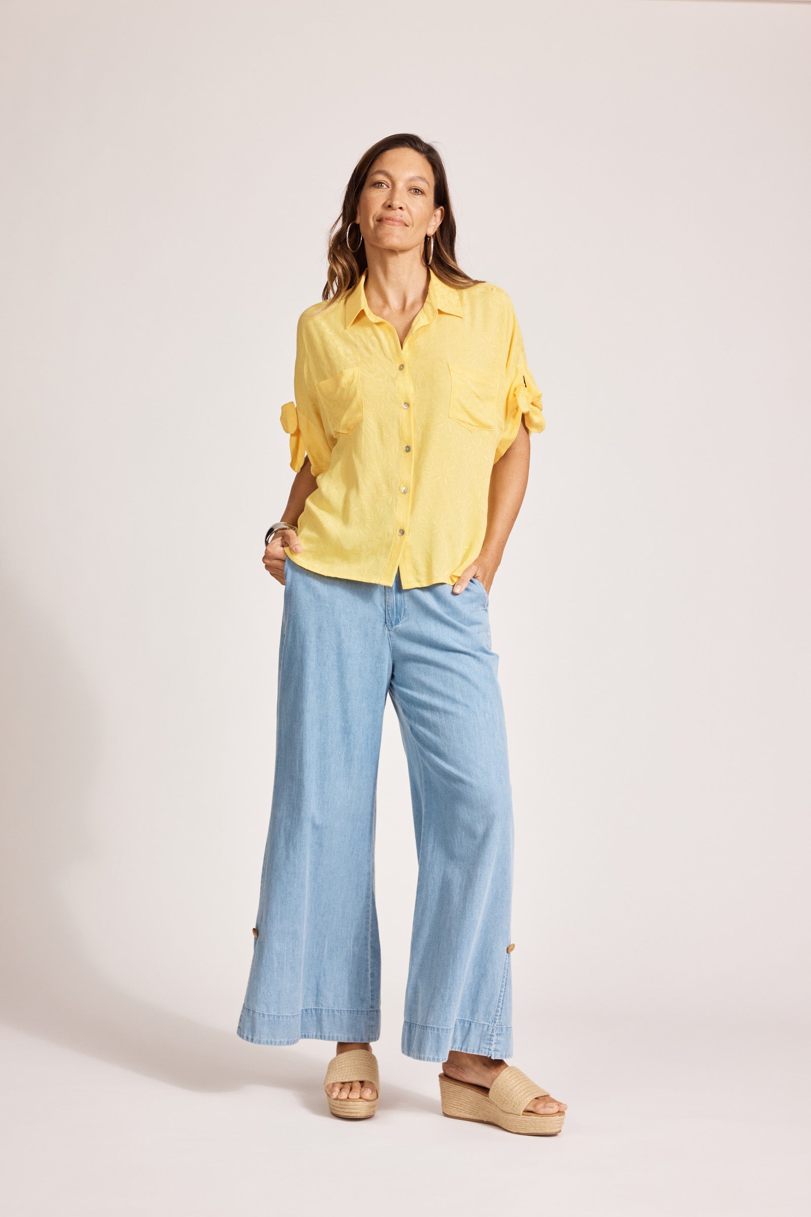 Parisio Tie Shirt - Citrine