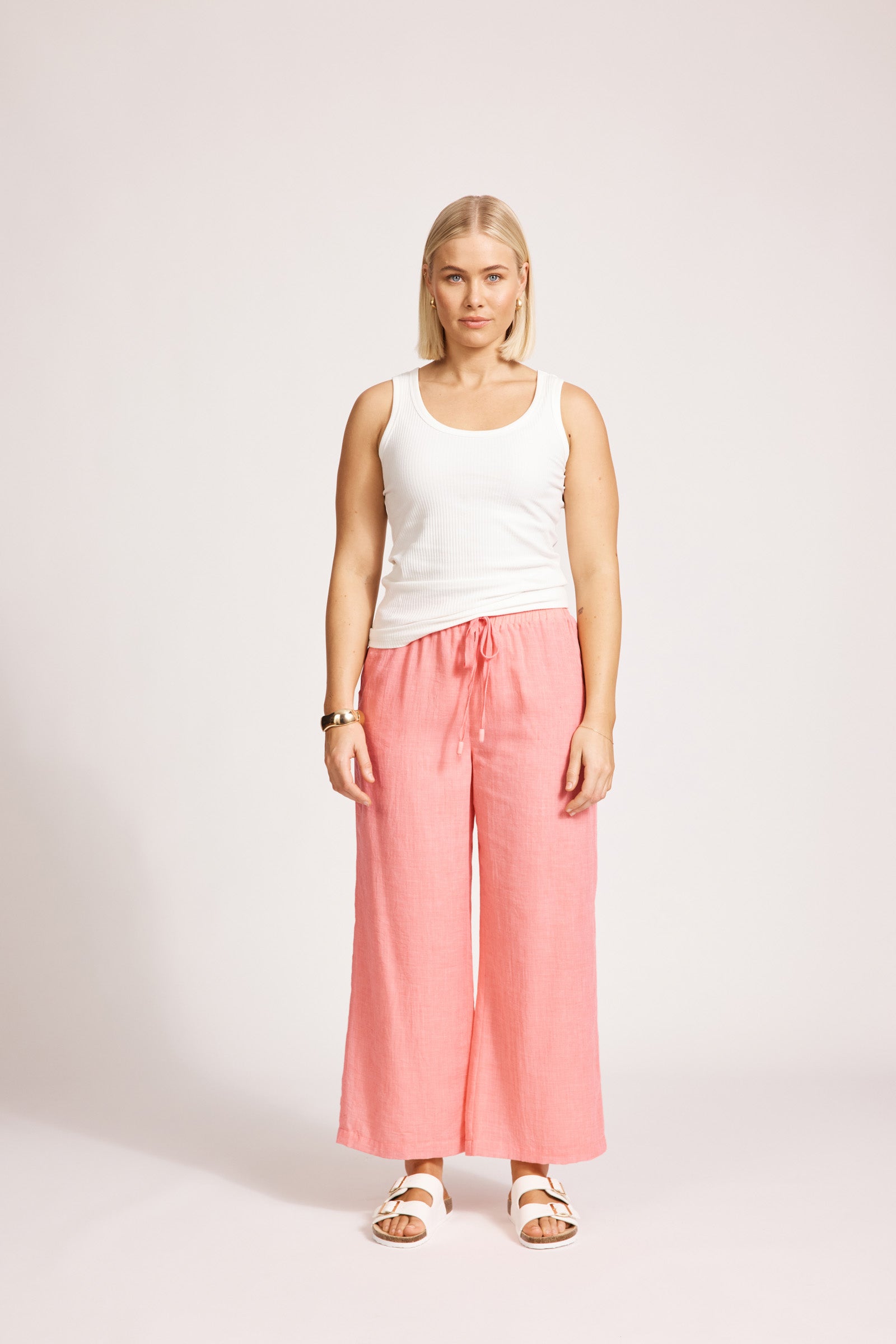 Orsula Crop Pant - Cameo