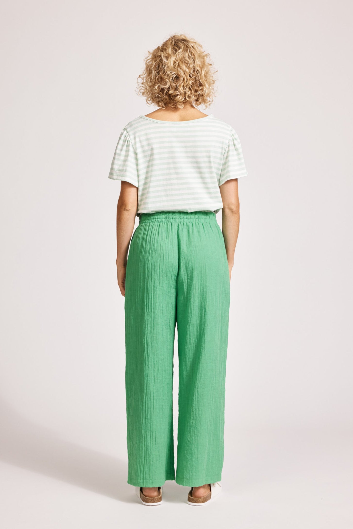 Orsula Crop Pant - Jade