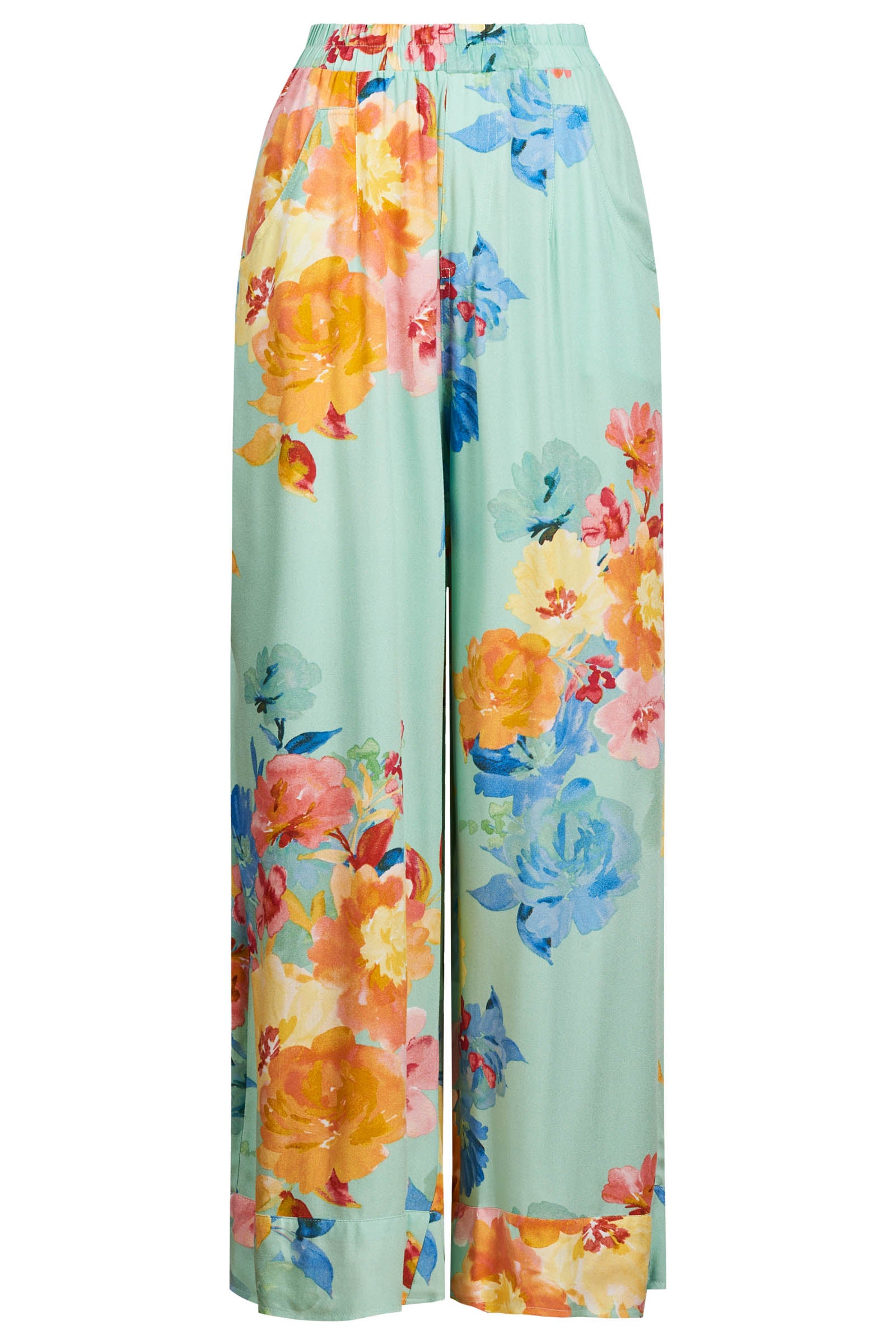 Parisio Pant - Mint Bloom