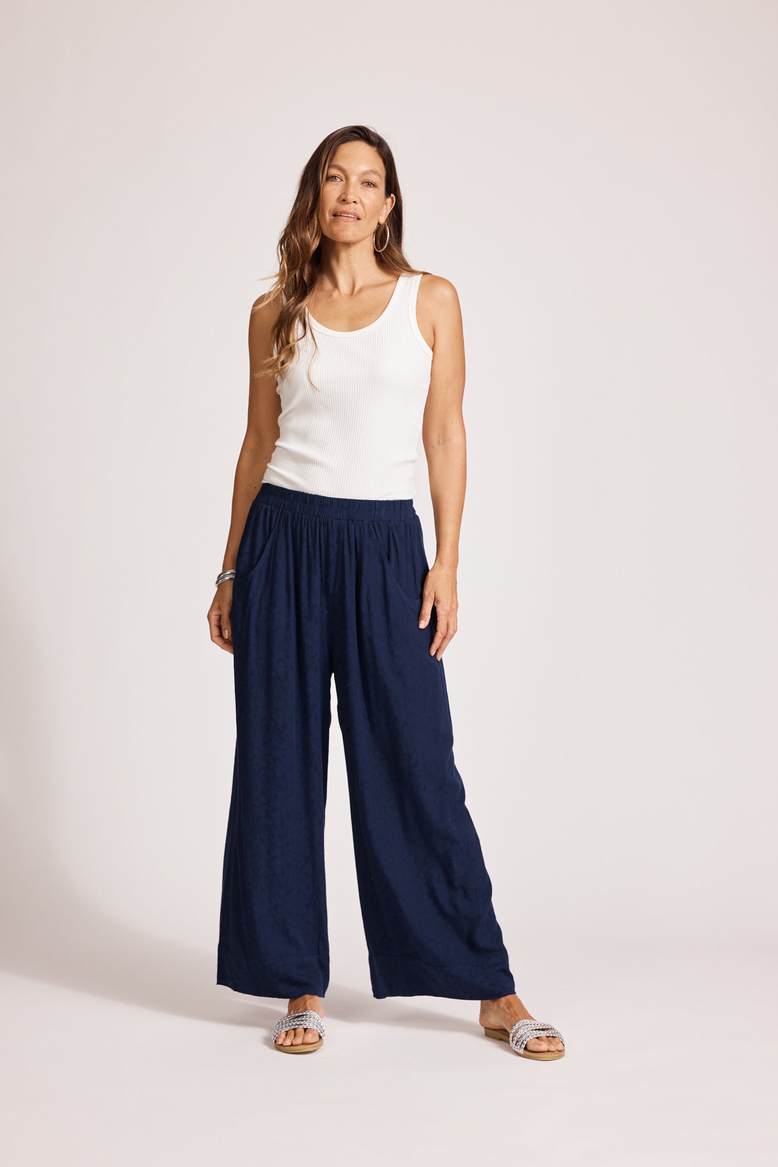Parisio Pant - Indigo
