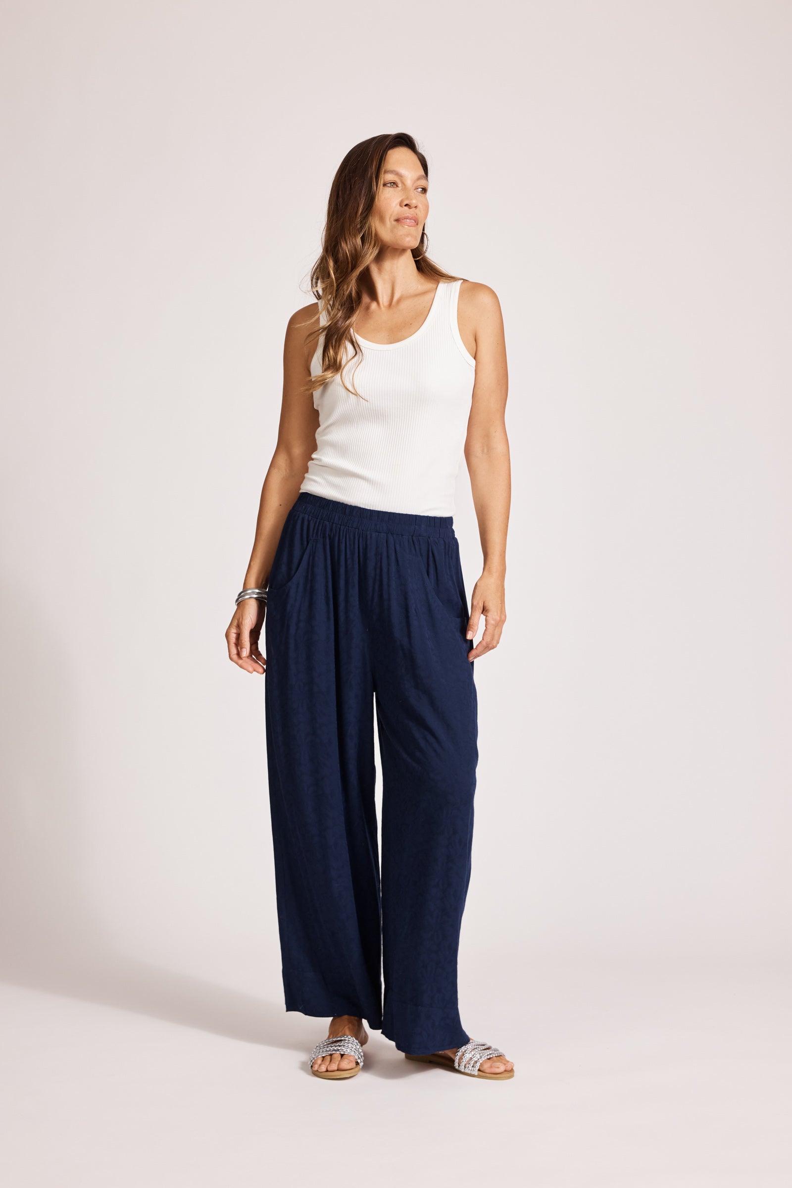 Parisio Pant - Indigo