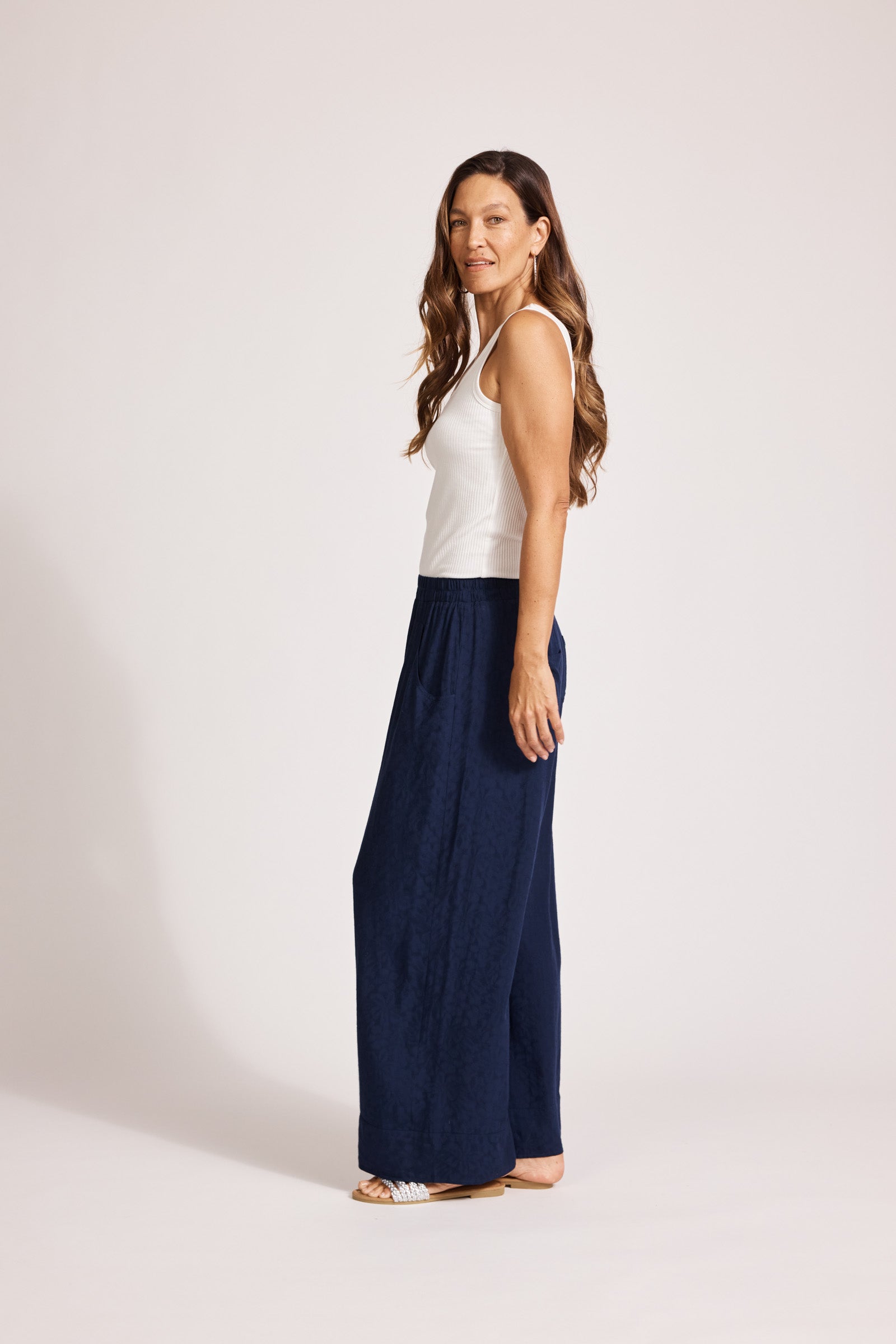 Parisio Pant - Indigo