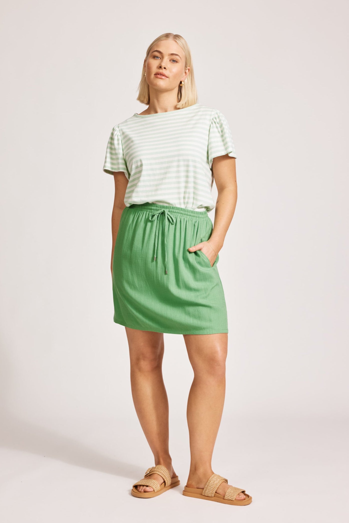 Alesia Skirt - Jade