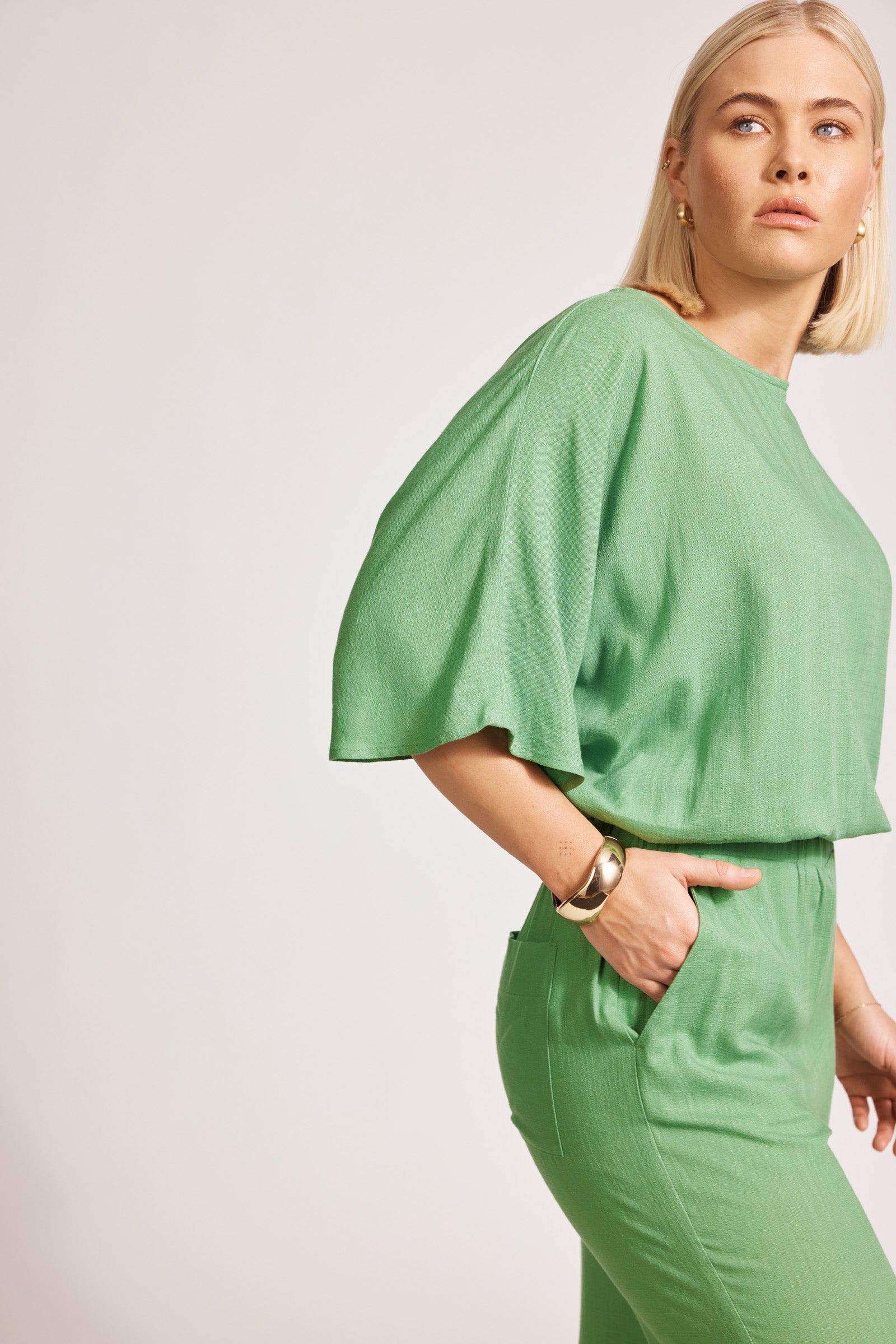 Alesia Top - Jade