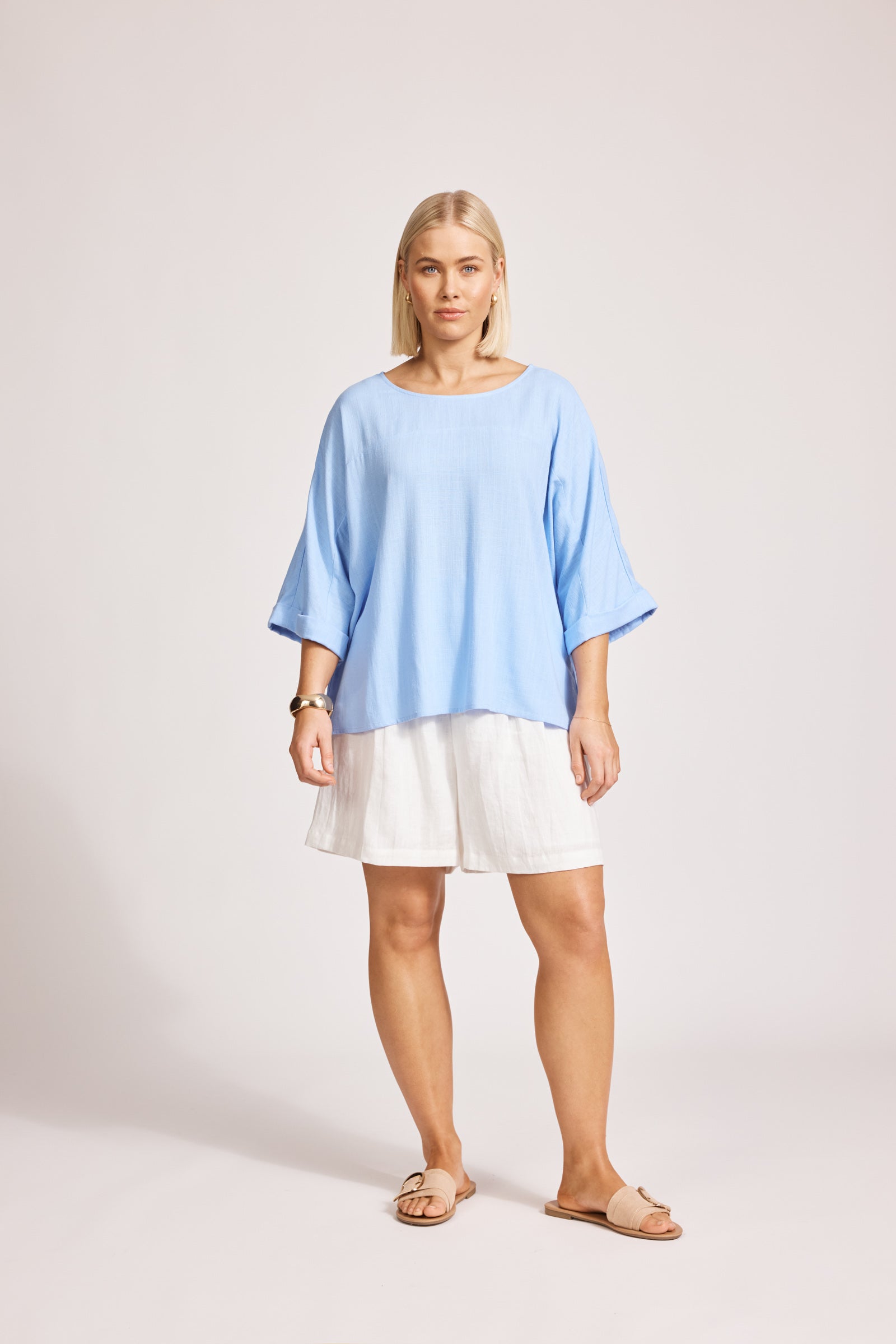 Alesia Relaxed Top - Belize